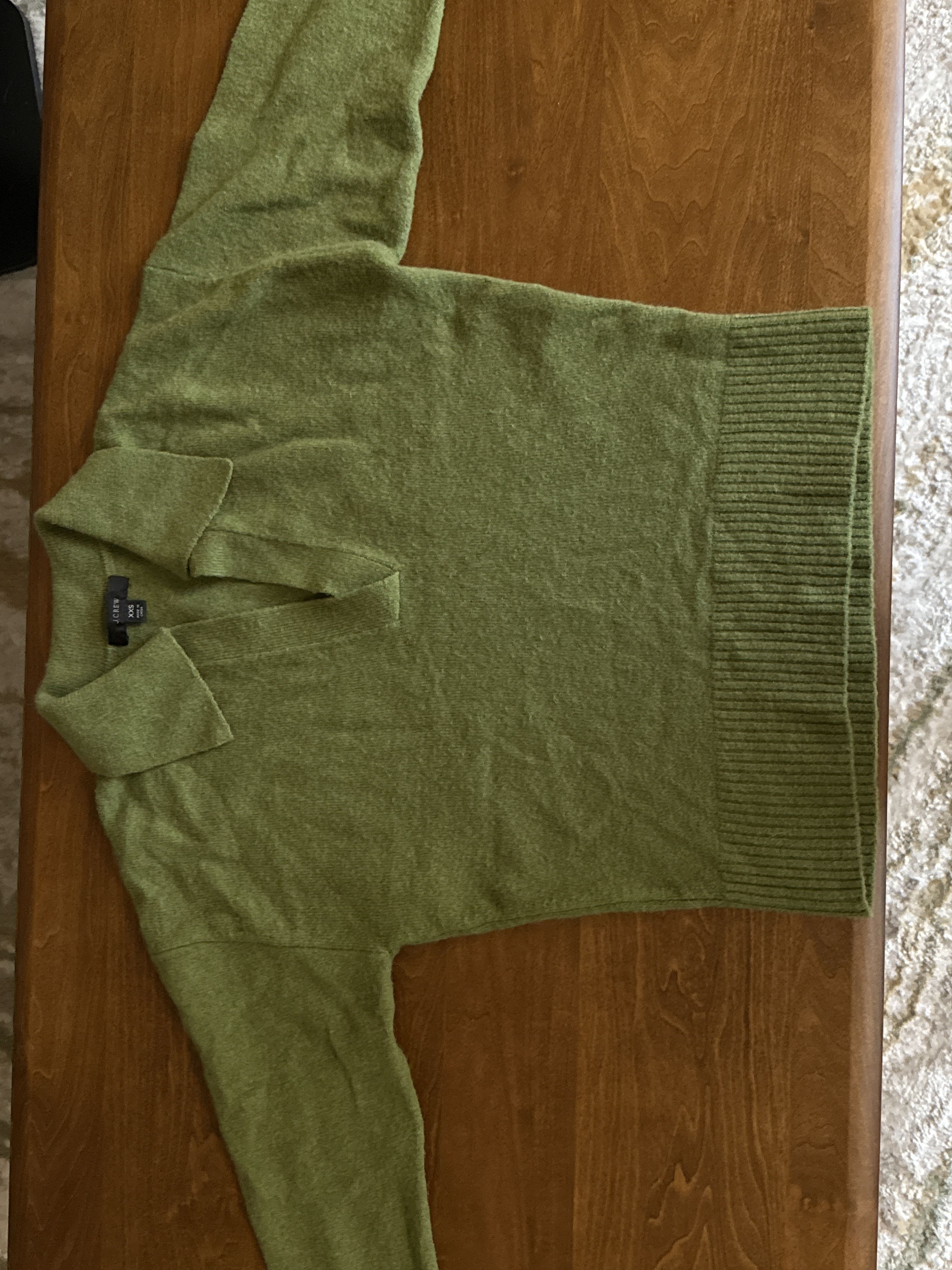 J.Crew Green Sweater-Polo Size XXS / US 00 / IT 34 - 1 Preview