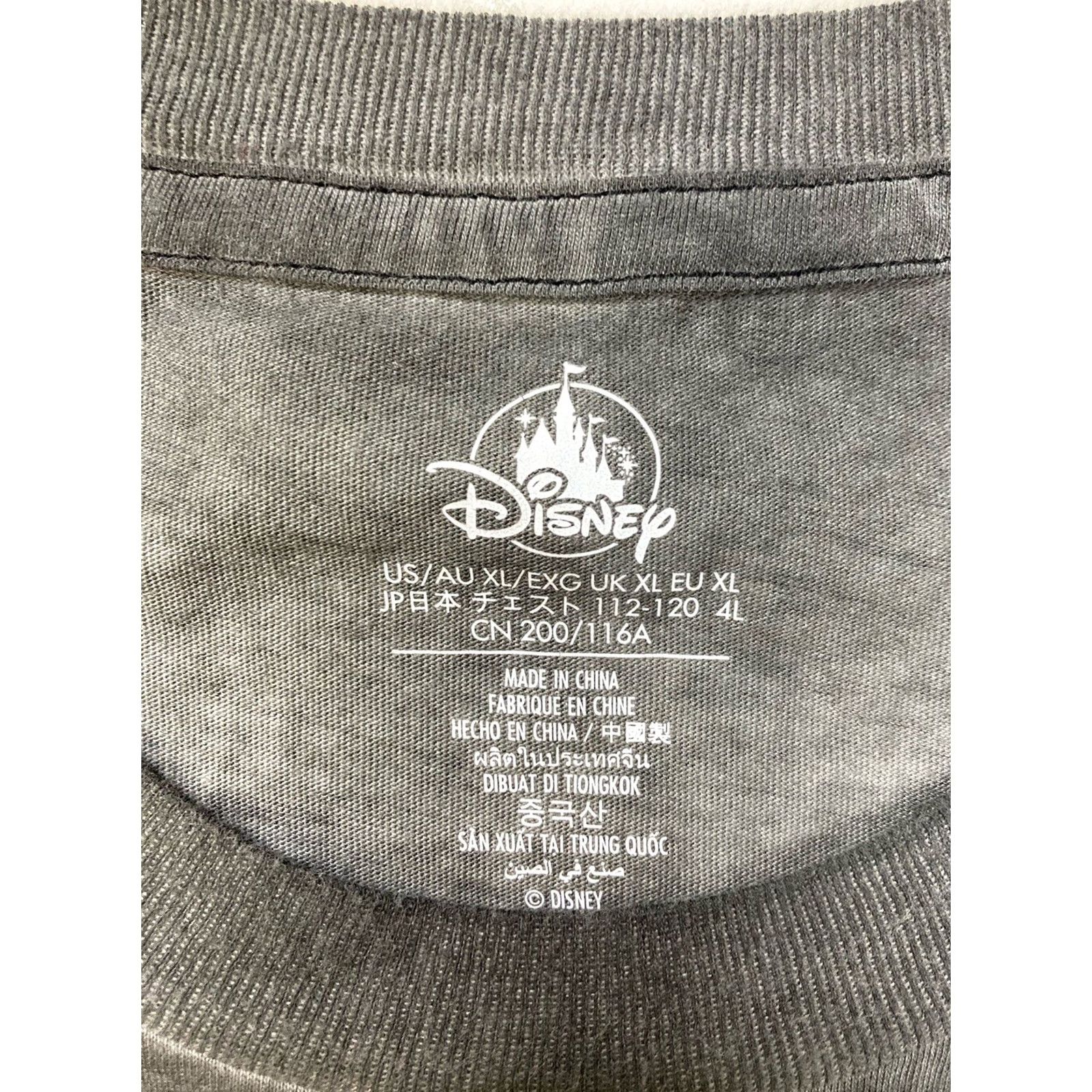 Disney Walt Disney World Graphic T-shirt Men XL Gray Short Sleeve Size US XL / EU 56 / 4 - 4 Thumbnail