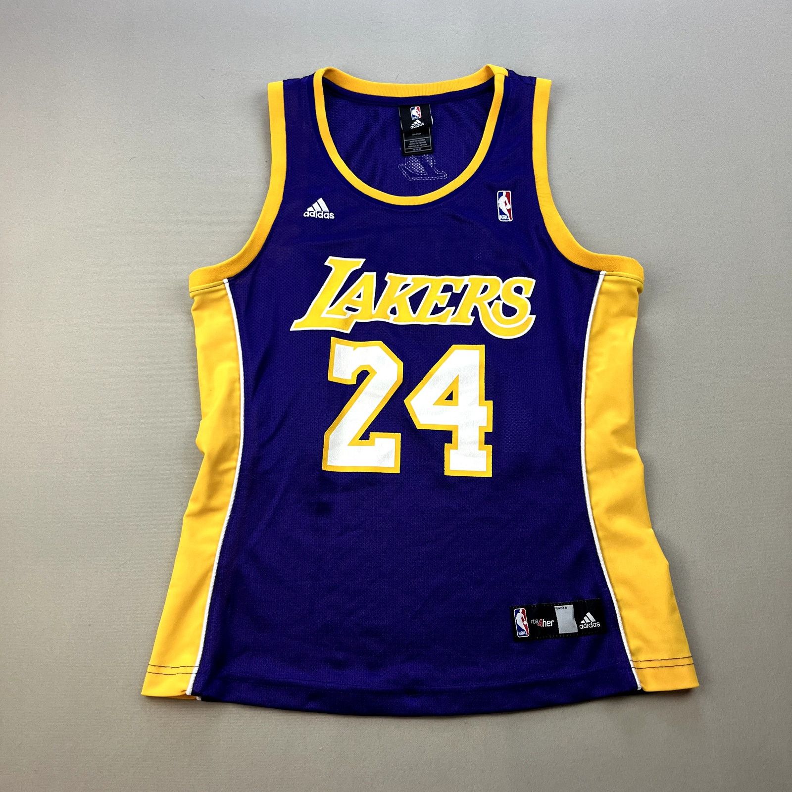 Los Angeles Lakers Kobe Bryant Jersey Womens Medium Purple