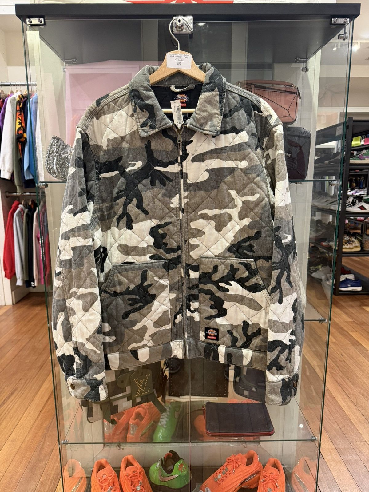 Dickies × Supreme Supreme x Dickies Quilted Camo Work Jacket Size US L / EU 52-54 / 3 - 1 Thumbnail