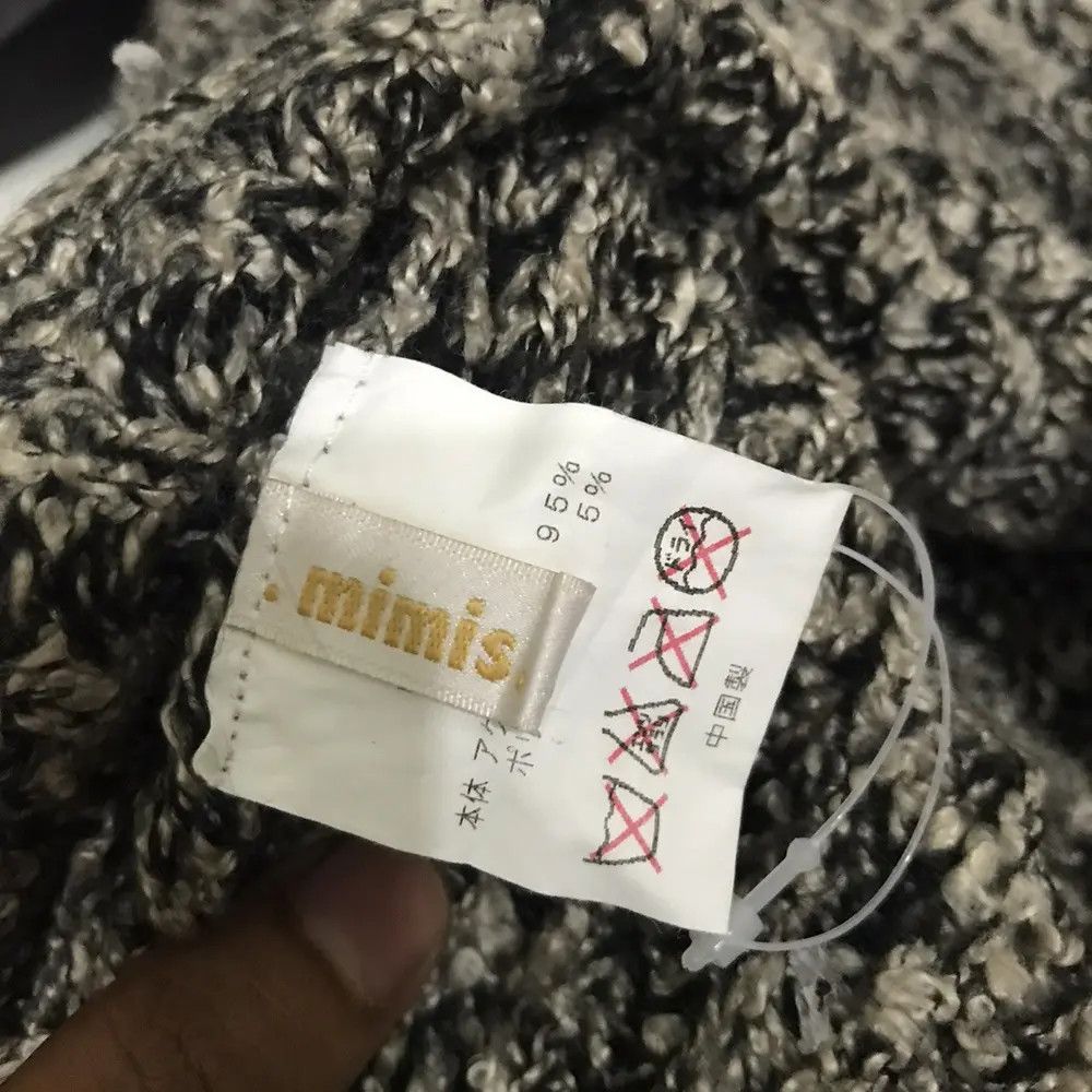 Japanese Brand × Vintage Japanese Brand Mimis Knit Beanie Hat Size ONE SIZE - 4 Thumbnail