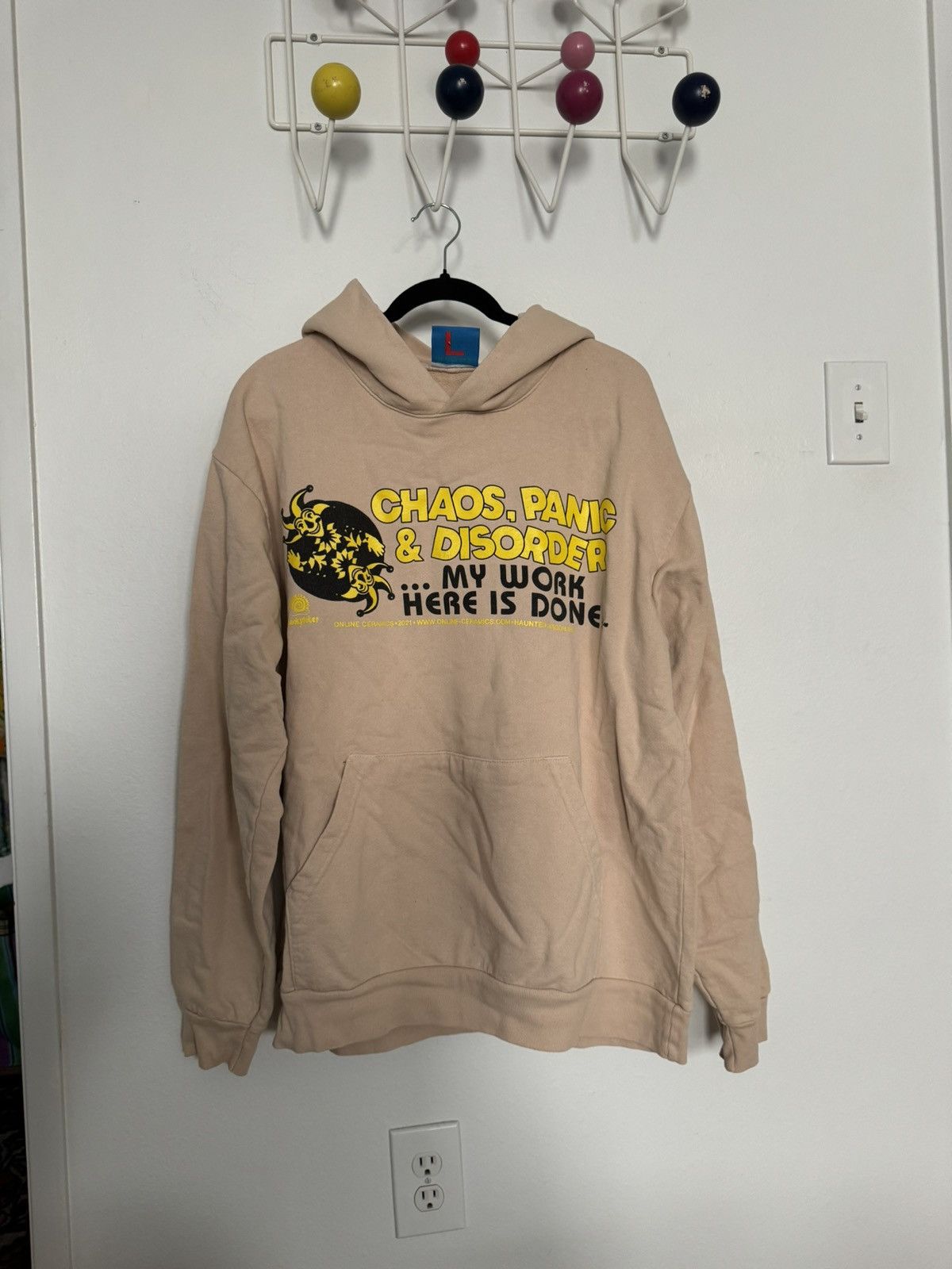 Online Ceramics My Work Here is Done Hoodie Size US L / EU 52-54 / 3 - 1 Thumbnail