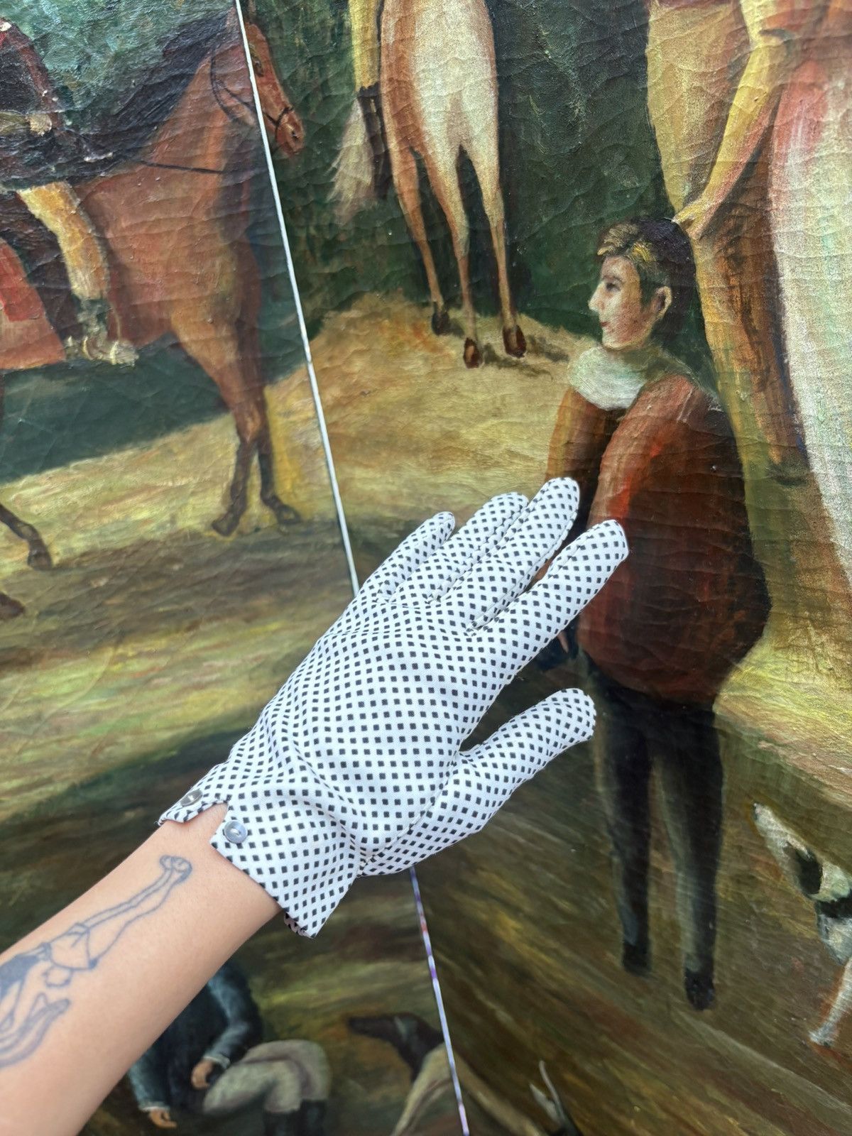 Vintage Vintage gloves Size ONE SIZE - 13 Thumbnail