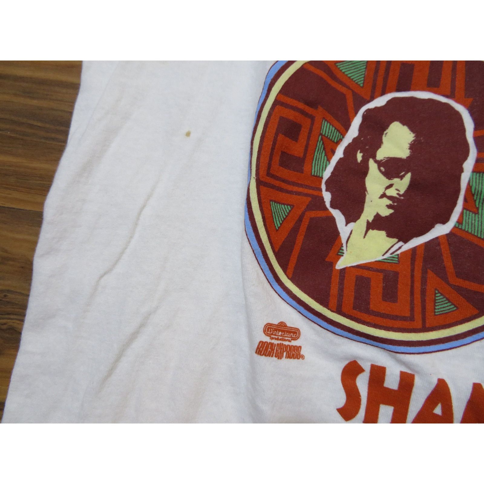 Hanes The Doors Shaman's Blues T-shirt, Winterland, White XL 1990s Size US XL / EU 56 / 4 - 5 Thumbnail