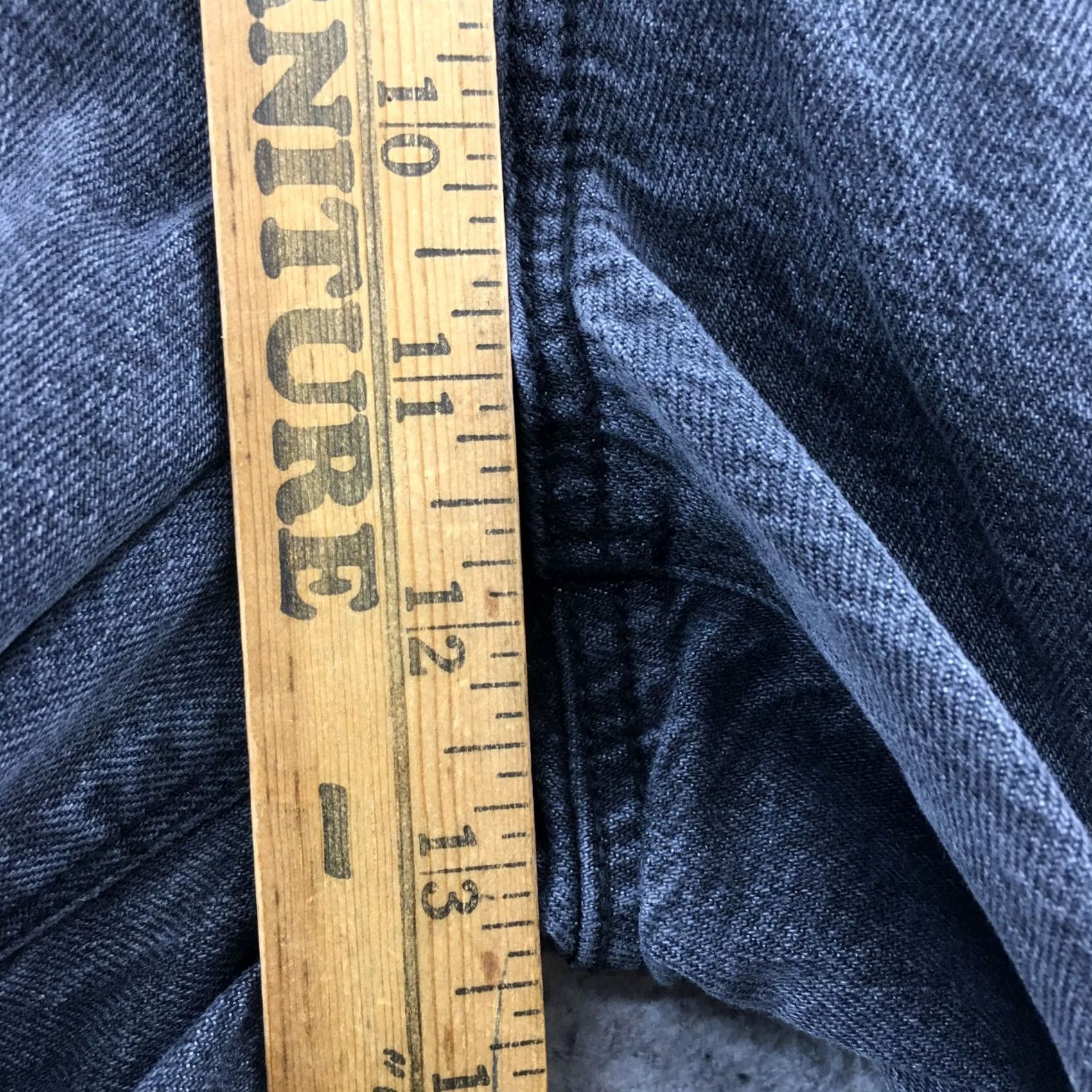 American Eagle Outfitters American Eagle Outfitters Jeans Womens 8 Black Zip Fly Regular 5-Pocket | Inseam 27.5in Size 30" / US 8 / IT 44 - 6 Thumbnail