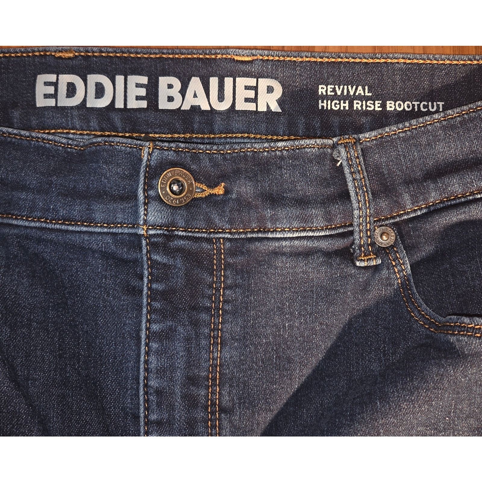 Eddie Bauer Eddie Bauer Women's Size 16 High Rise Bootcut Jeans Size 38" / US 16 / IT 52 - 5 Thumbnail