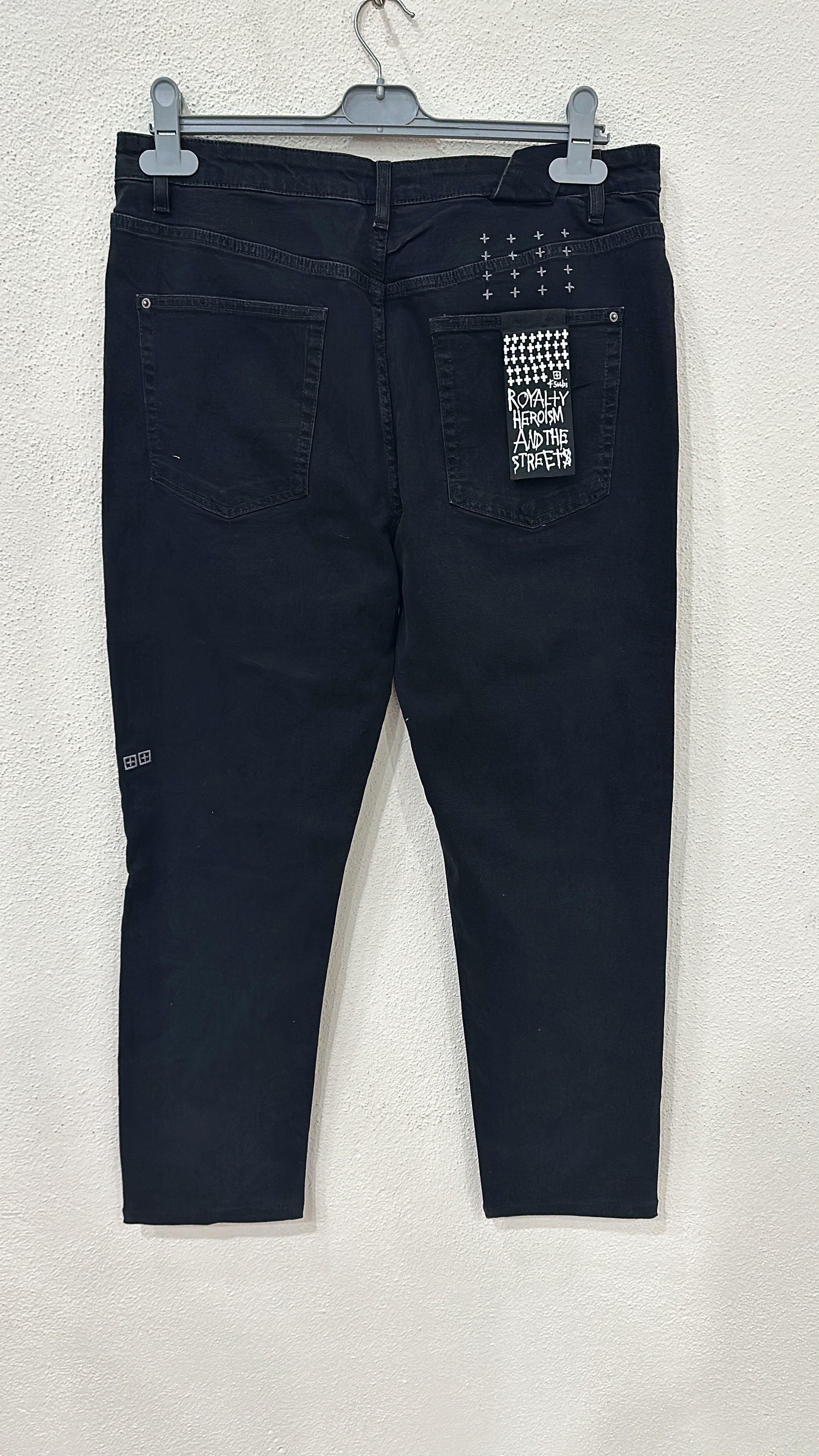 Ksubi Ksubi Chitch Laid Black Est Jean Size 38 Size US 38 / EU 54 - 2 Thumbnail