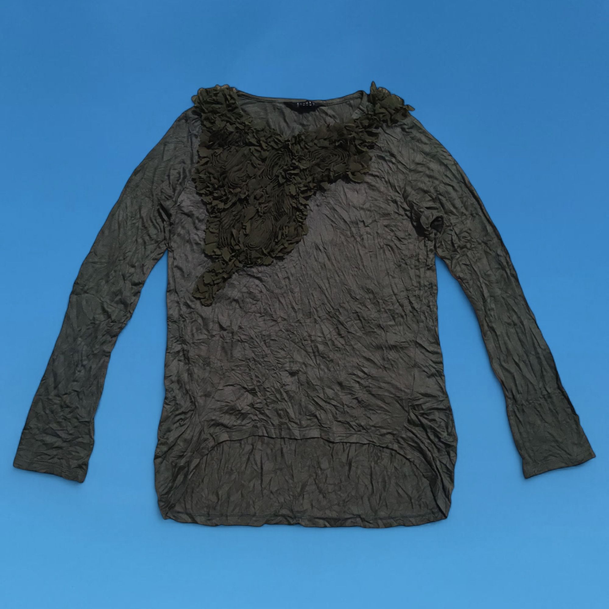 ATSURO TAYAMA Atsuro Tayama Unique Design Long Sleeve Size S / US 4 / IT 40 - 1 Thumbnail