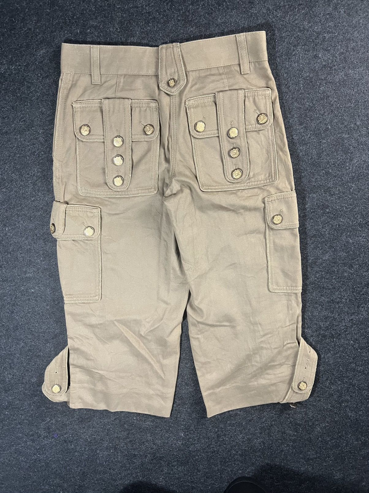 Dolce & Gabbana Vintage Dolce Gabbana made in Italy Cargo Shorts Embellished Size US 29 - 2 Thumbnail