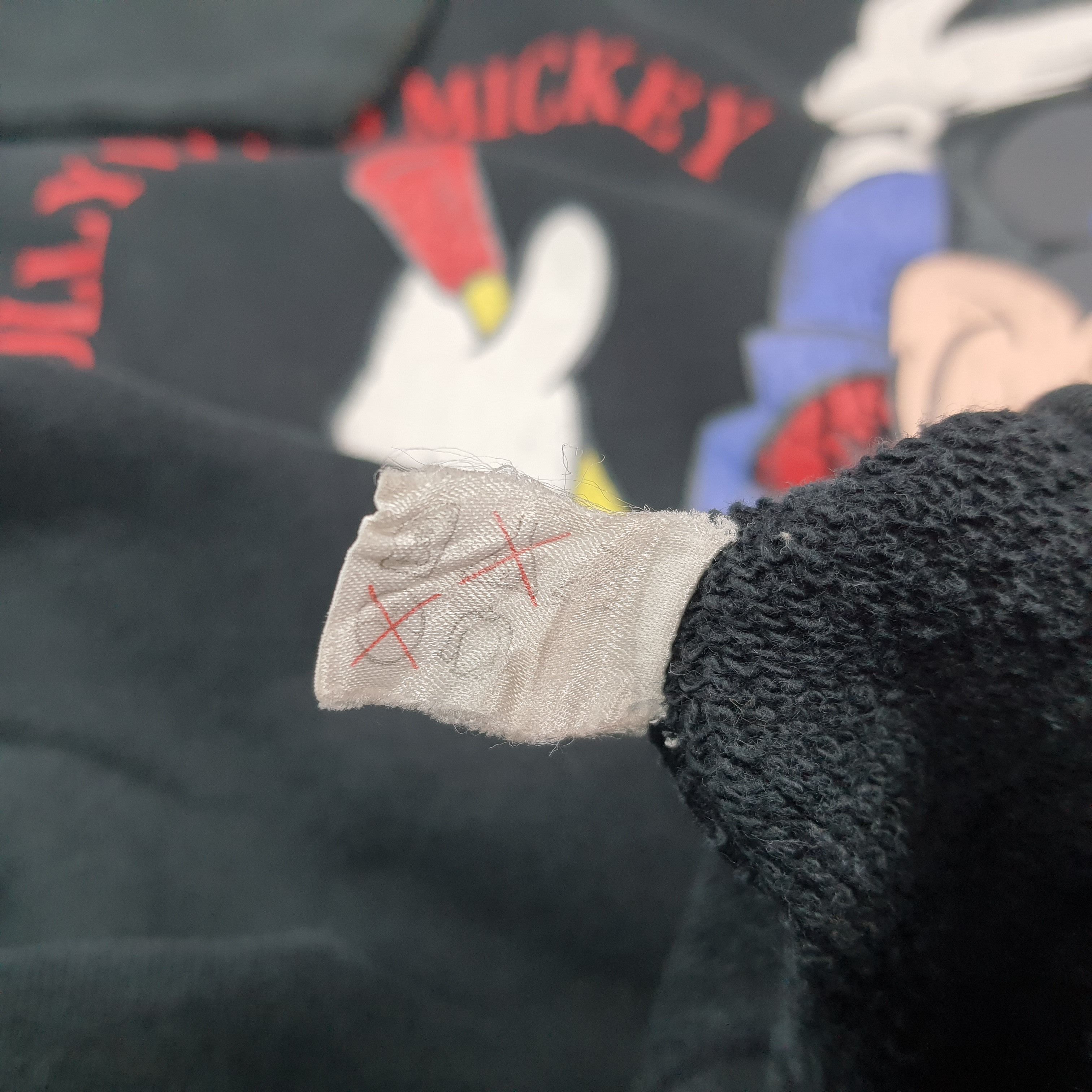 Mickey Mouse Vintage 90s Gems Hollywood Mickey Mouse Sweatshirt C291N33 Size US M / EU 48-50 / 2 - 8 Thumbnail