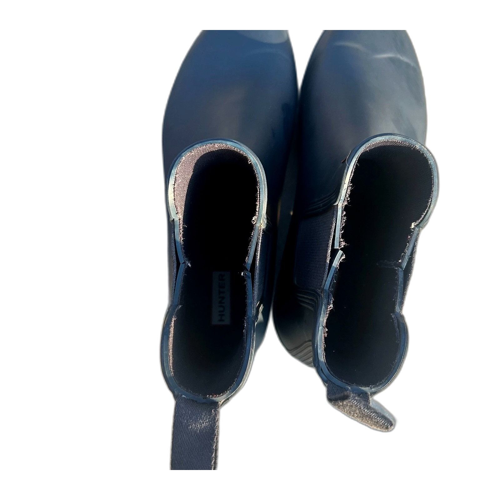 Bounty Hunter Hunter Original Chelsea Rain Boots Women’s 11 Blue Pull On O Size US 11 / EU 44 - 9 Thumbnail