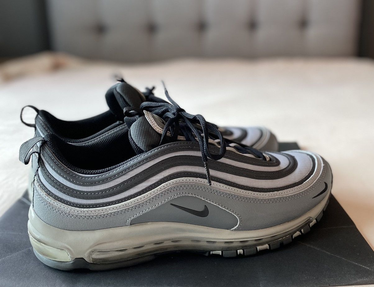 Designer × Nike Air Max 97 Stadium Grey Size US 12 / EU 45 - 2 Thumbnail