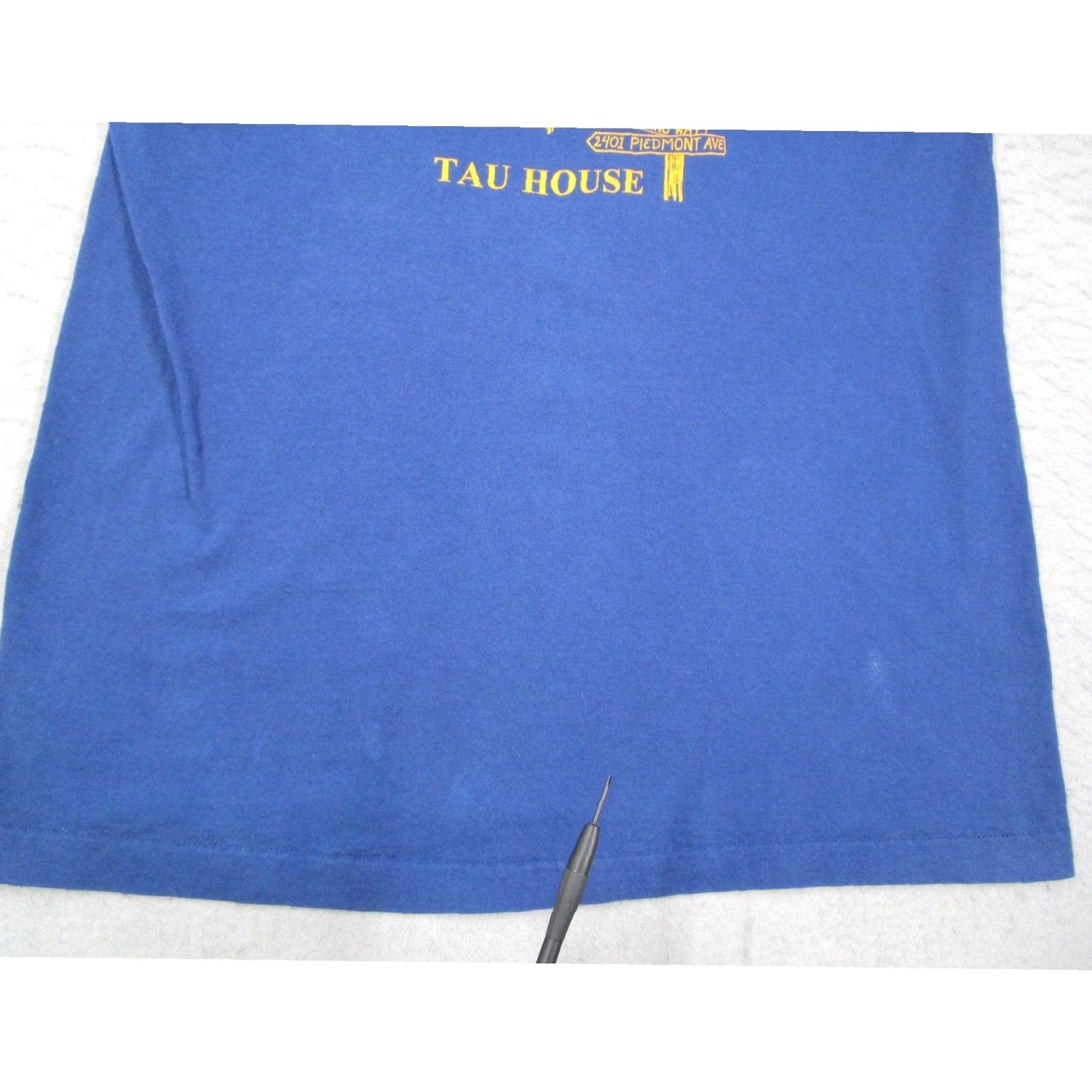 Fruit Of The Loom VINTAGE UC Berkeley Tau House Oski T Shirt Fruit of the Loom Blue XL USA Size US XL / EU 56 / 4 - 7 Thumbnail