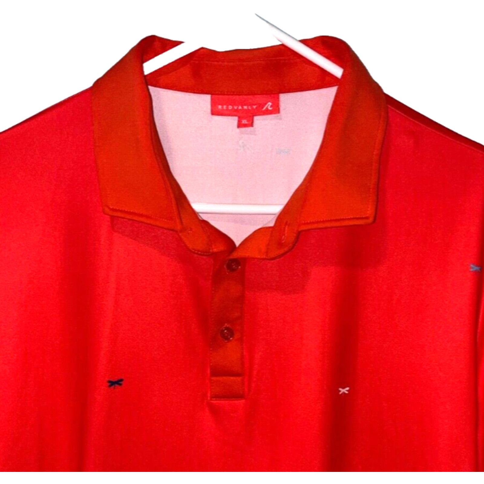 Other Redvanly Polo Shirt Men’s XL Red Performance Stretch Golf Size US XL / EU 56 / 4 - 4 Thumbnail