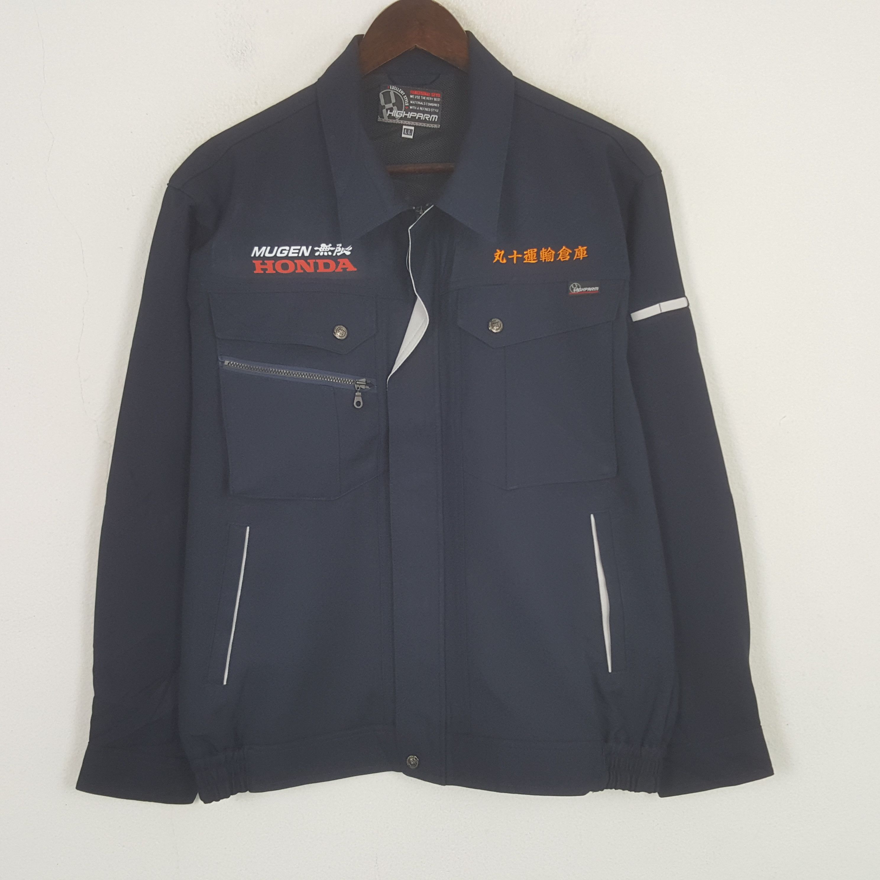 Japanese Brand Vintage Mugen Honda Custom Sport Racing Jacket Size US L / EU 52-54 / 3 - 3 Thumbnail
