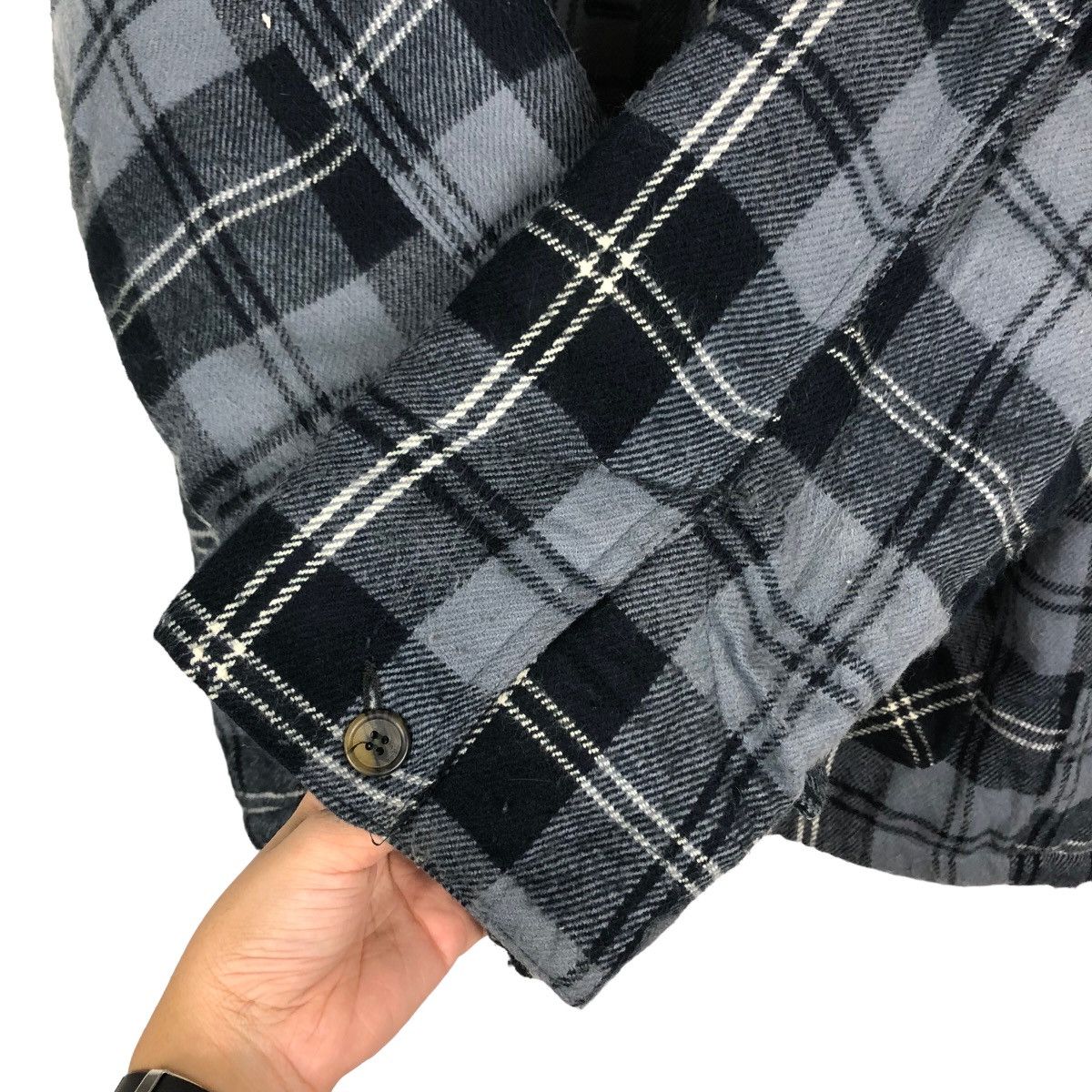 Flannel 🔥90s Flannel Jacket Tartan Design GqFord Japan Issey Miyake Size US L / EU 52-54 / 3 - 12 Thumbnail