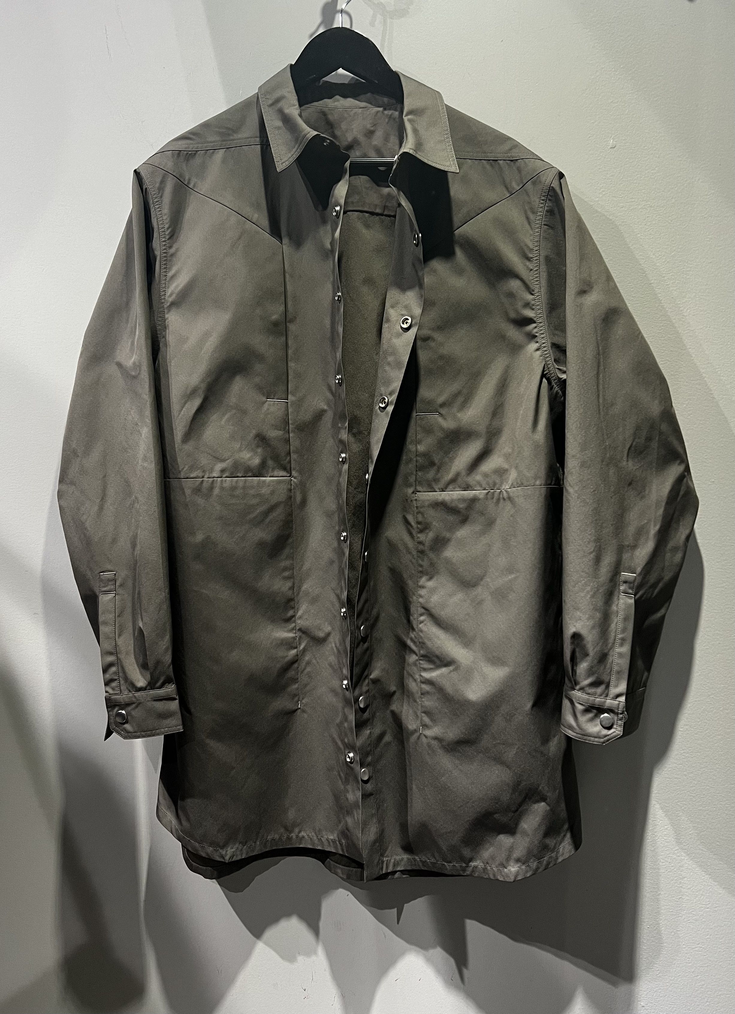 Rick Owens Rick Owens Jumbo Fogpocket Outershirt | Grailed