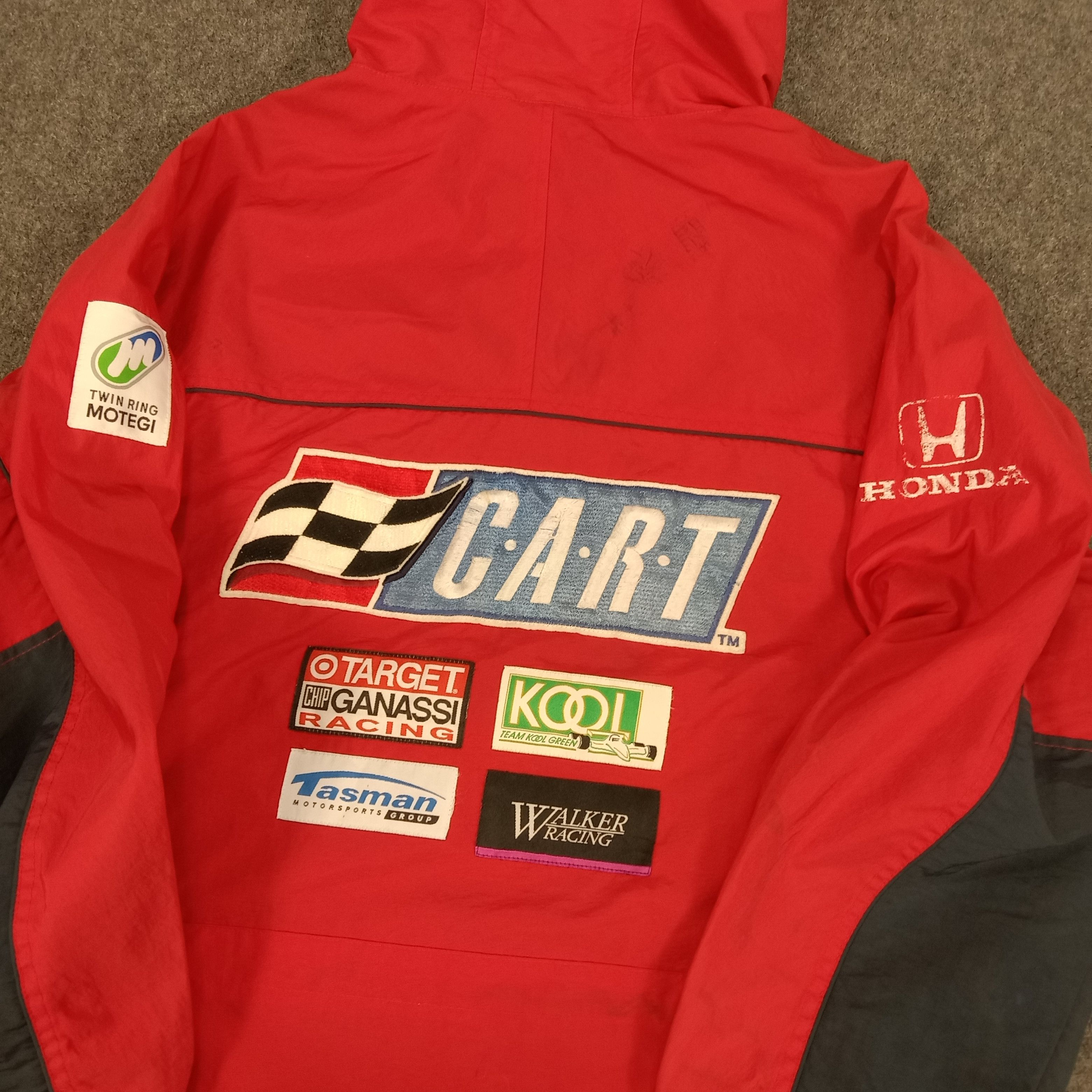 Honda × Vintage C.A.R.T. Honda Japanese Racing Team Patches Jacket Size US L / EU 52-54 / 3 - 2 Thumbnail