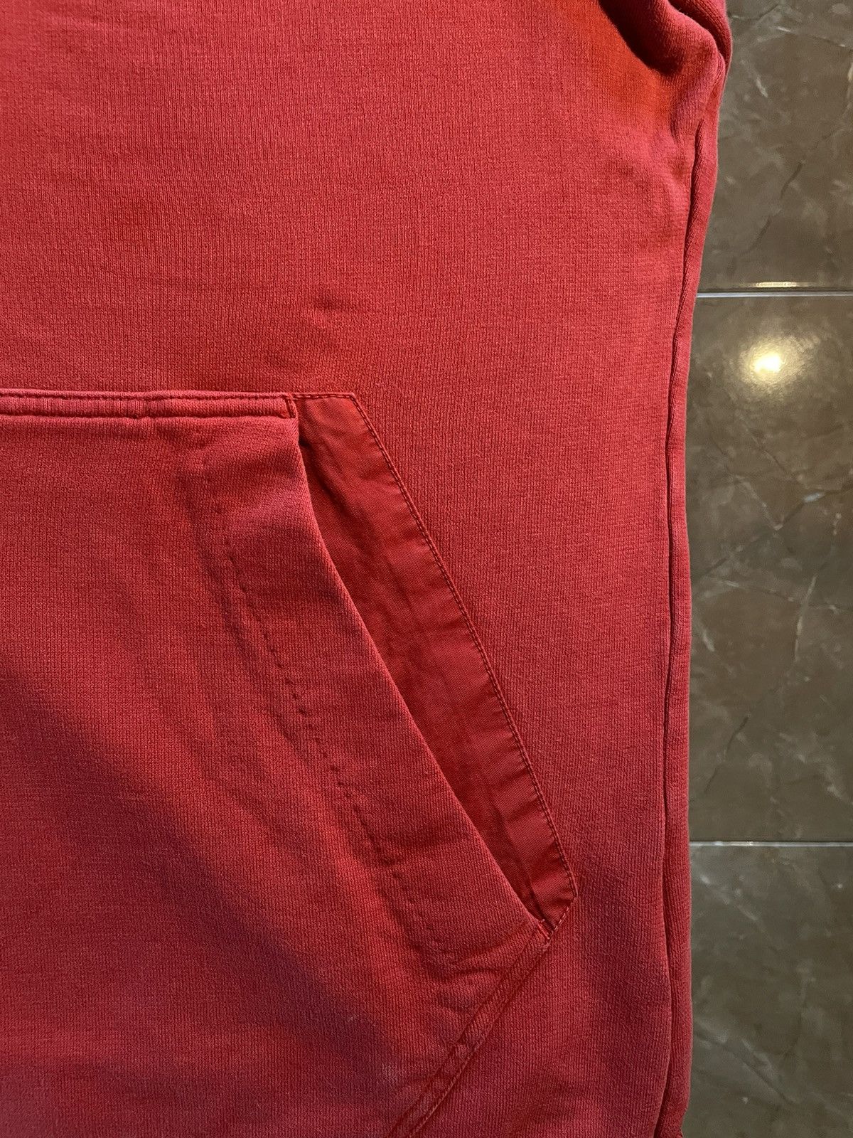Stone Island Vintage Stone Island Patch Program Red Zip Hoodie – XL Size US XL / EU 56 / 4 - 5 Thumbnail