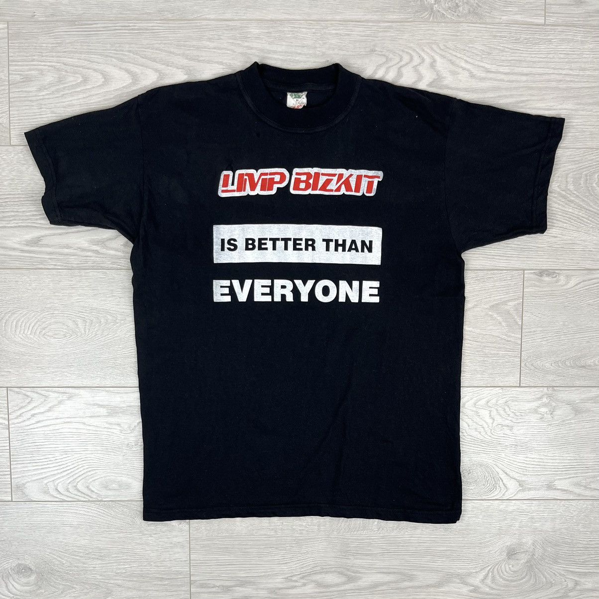 Band Tees × Streetwear × Vintage Limp Bizkit Is Better Than 