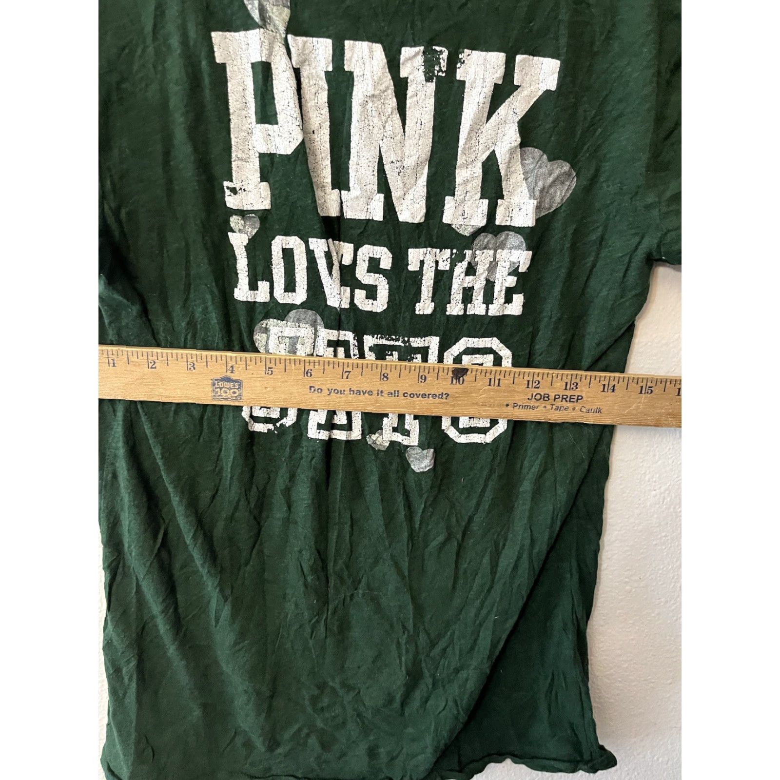 Vintage Victoria's Secret Pink NFL New York Jets Green Bling Short Sleeve T-Shirt Women M Football Casual Size M / US 6-8 / IT 42-44 - 5 Thumbnail