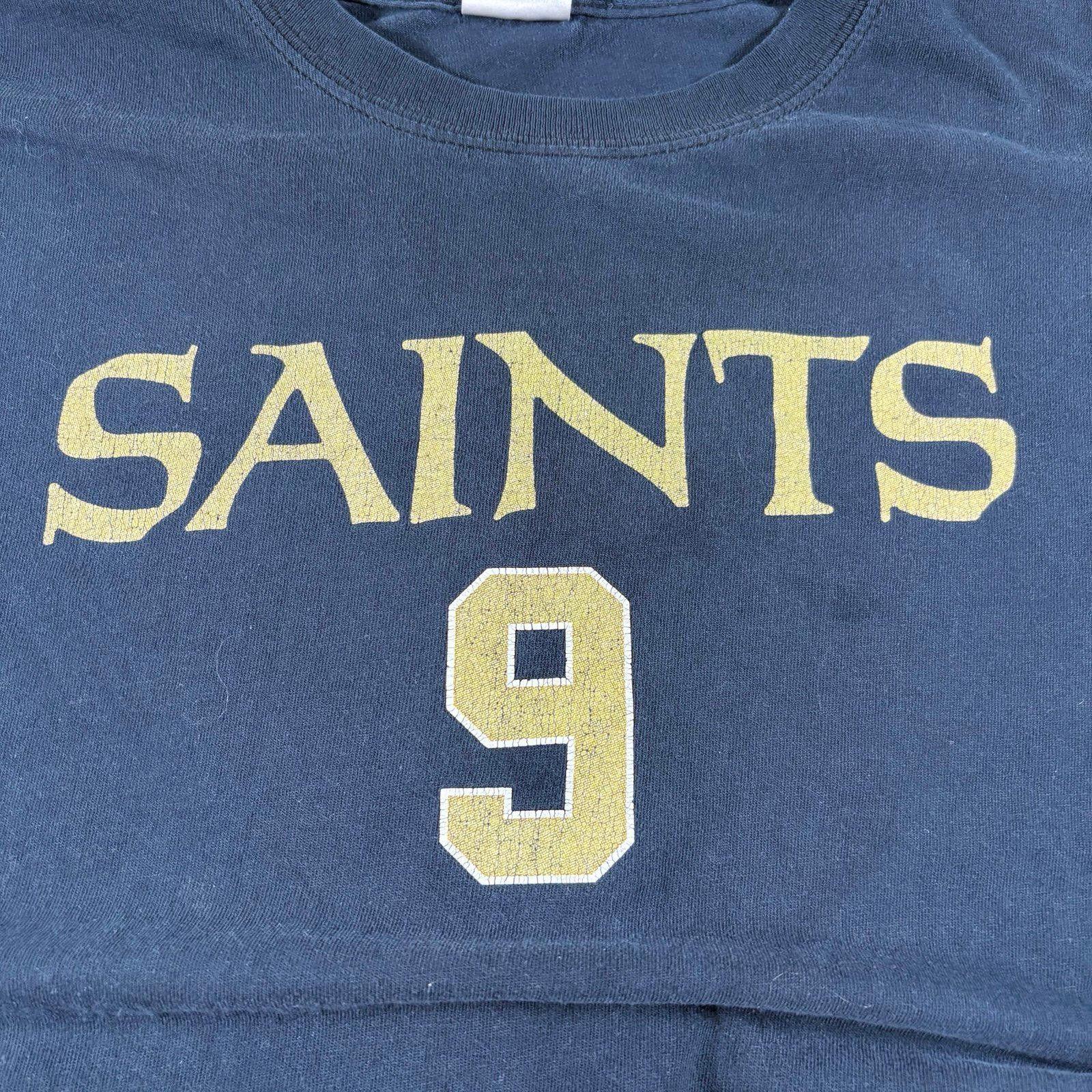 Reebok Vintage Saints Drew Brees T-shirt Size US XL / EU 56 / 4 - 3 Thumbnail