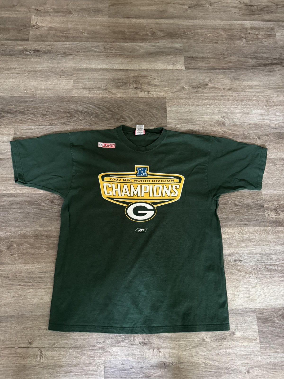 NFL Vintage 2002 Green Bay Packers NFC North Division Champions Size US XL / EU 56 / 4 - 2 Thumbnail