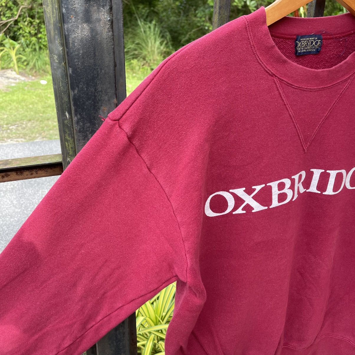 Vintage 🔥Vintage Oxbridge Big Spellout Sweatshirts Size US M / EU 48-50 / 2 - 6 Thumbnail