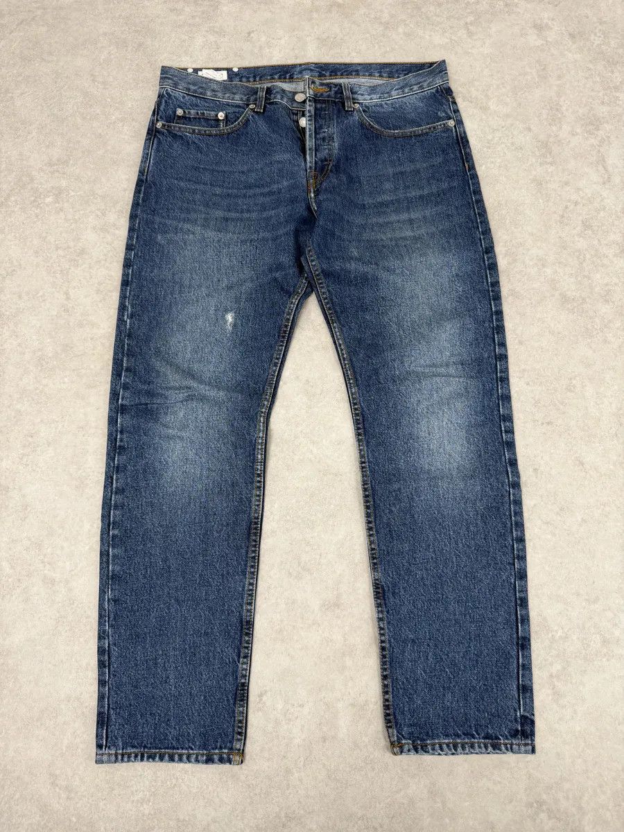 Dries Van Noten Dries Van Noten Blue Minimalist Denim Jeans Size US 32 / EU 48 - 1 Thumbnail