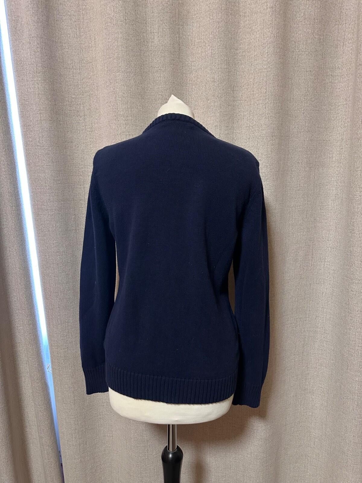 Polo Ralph Lauren Vintage Polo Ralph Lauren American Flag Knit Sweater size L Size L / US 10 / IT 46 - 4 Thumbnail