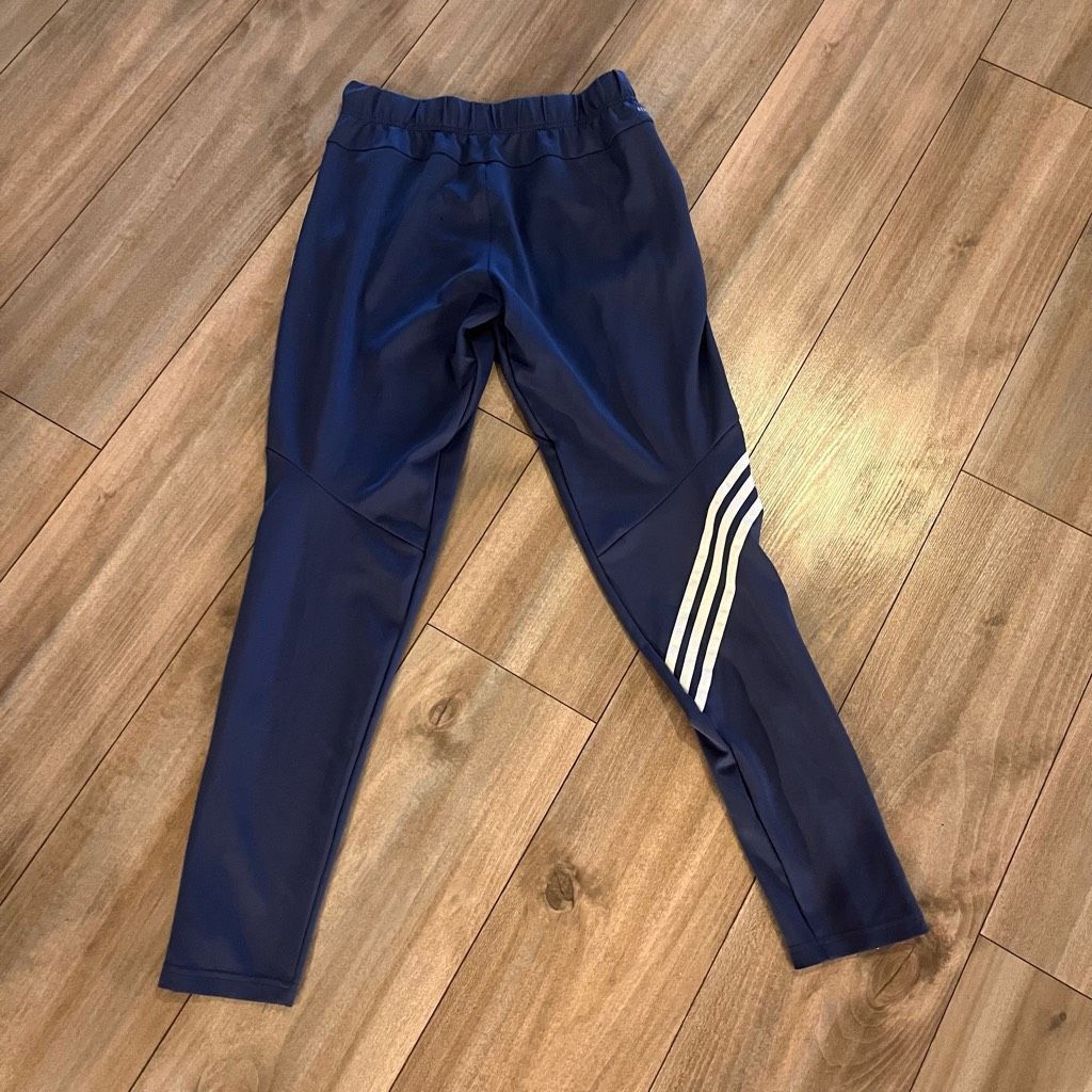 Adidas Adidas Blue Athletic Soccer Jogger Pants Men Small Bin G-40 Size US 32 / EU 48 - 5 Thumbnail