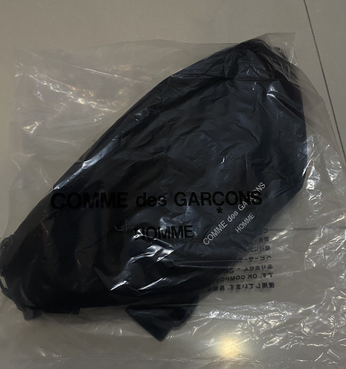 Comme des Garcons Homme ⚡️🇯🇵⚡️COMME DES GARCONS HOMME CORDURA WAIST CROSSBODY BAG Size ONE SIZE - 16 Thumbnail