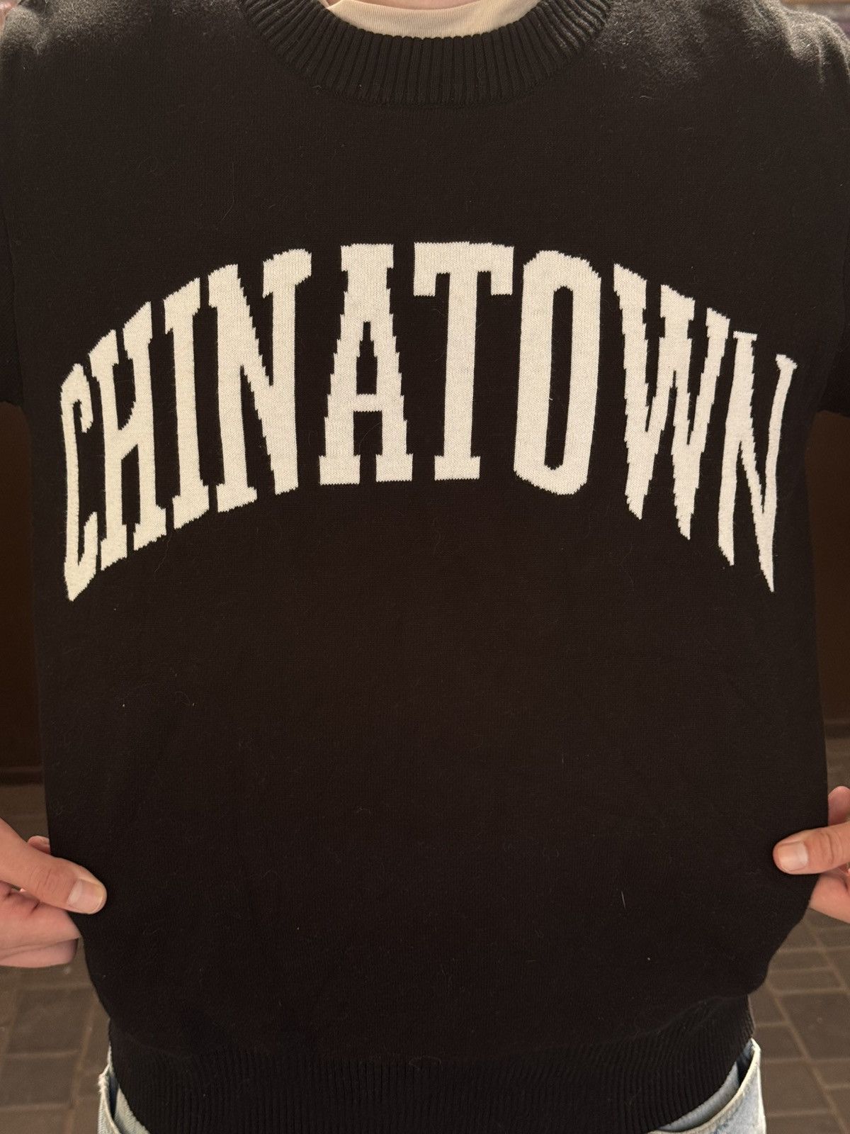Other Chinatown market sweater big logo Size US L / EU 52-54 / 3 - 4 Thumbnail