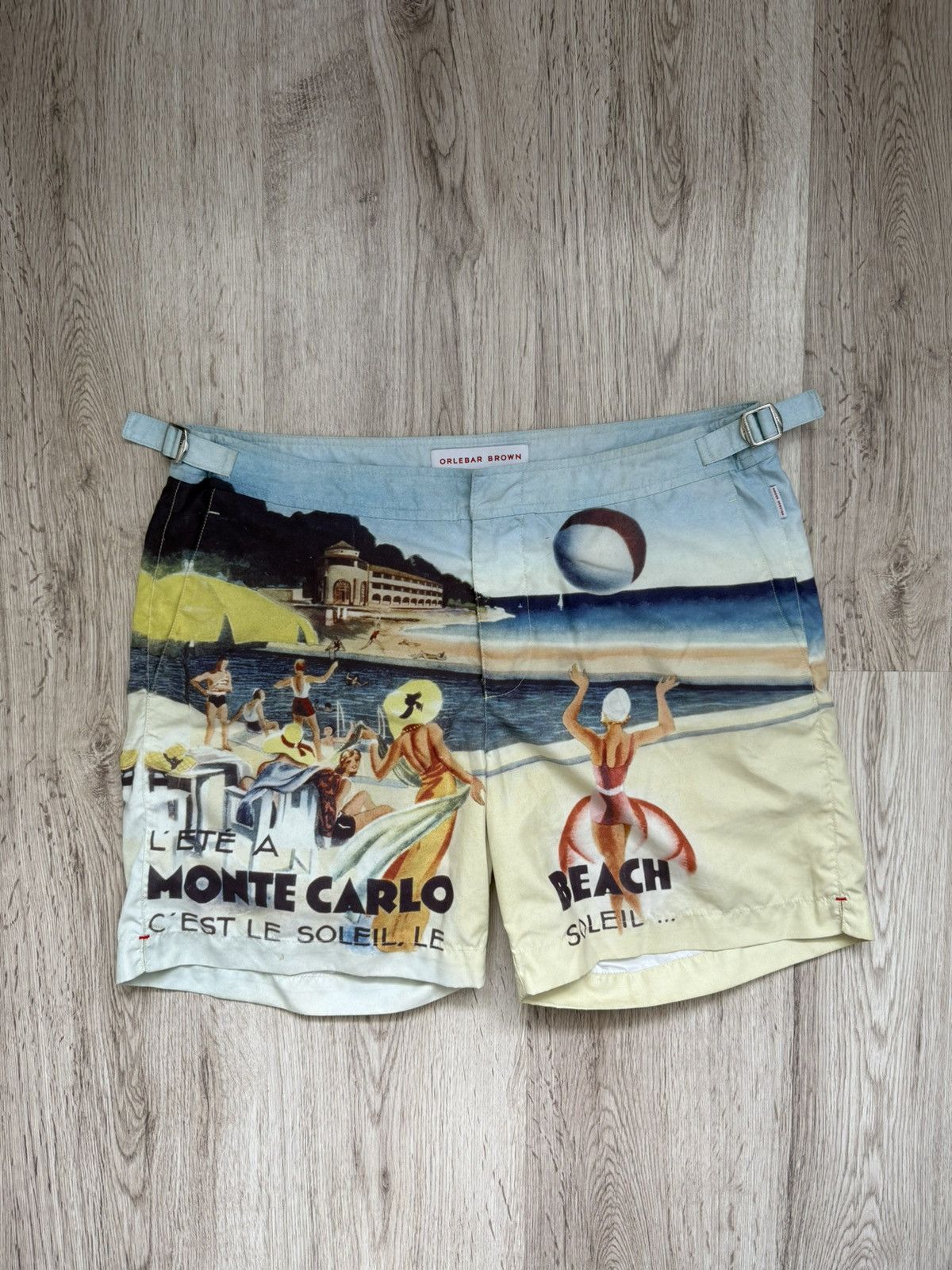 Orlebar Brown Bulldog Monte Carlo Print Swim Shorts