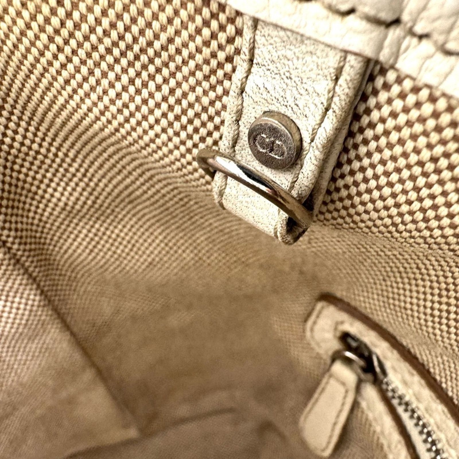 Dior Dior canvas Canage shoulder tote with knotted leather straps Size ONE SIZE - 9 Thumbnail