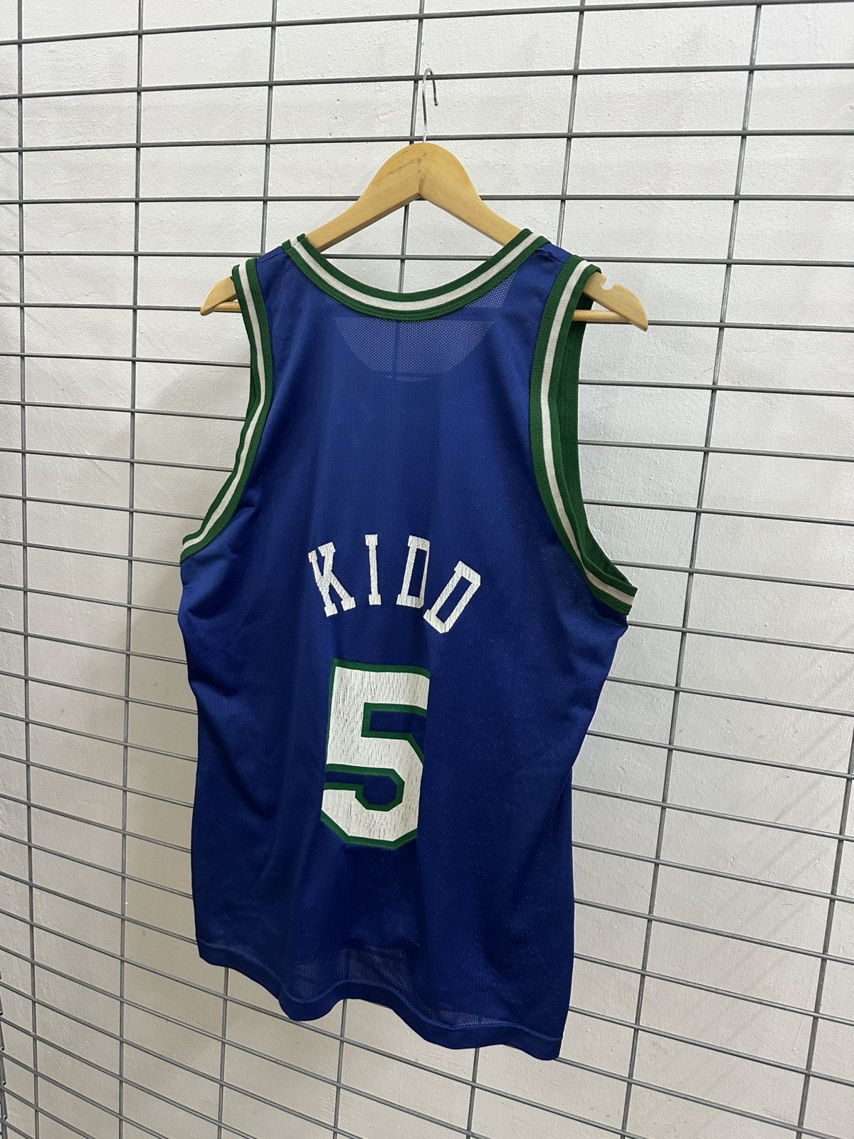 Champion Rare Vintage Dallas Mavericks Jason Kidd Champion NBA Jersey Size US L / EU 52-54 / 3 - 9 Thumbnail