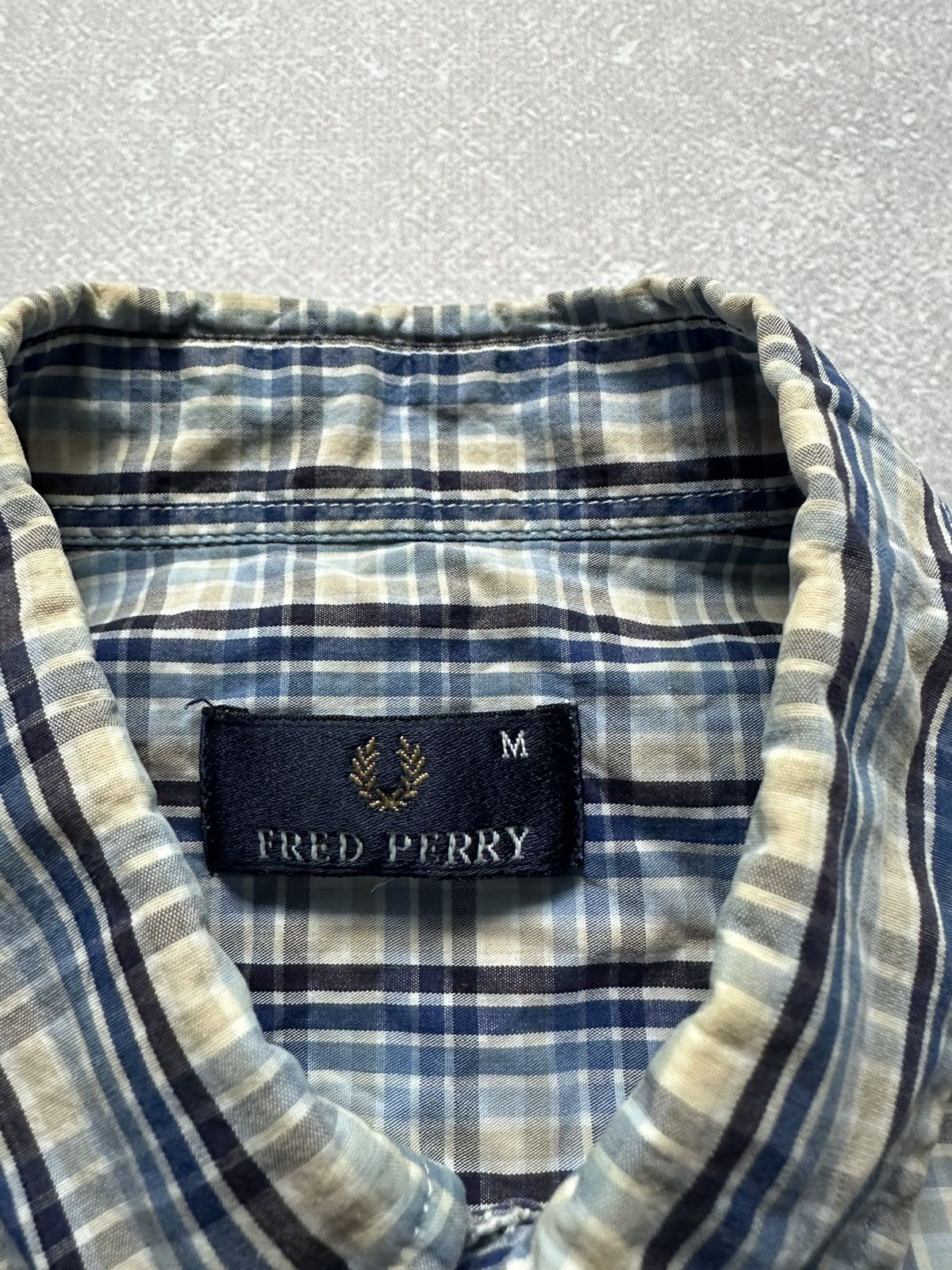 Fred Perry × Vintage Shirts Short Sleeve Fred Perry made in Portugal size M Size US M / EU 48-50 / 2 - 6 Thumbnail
