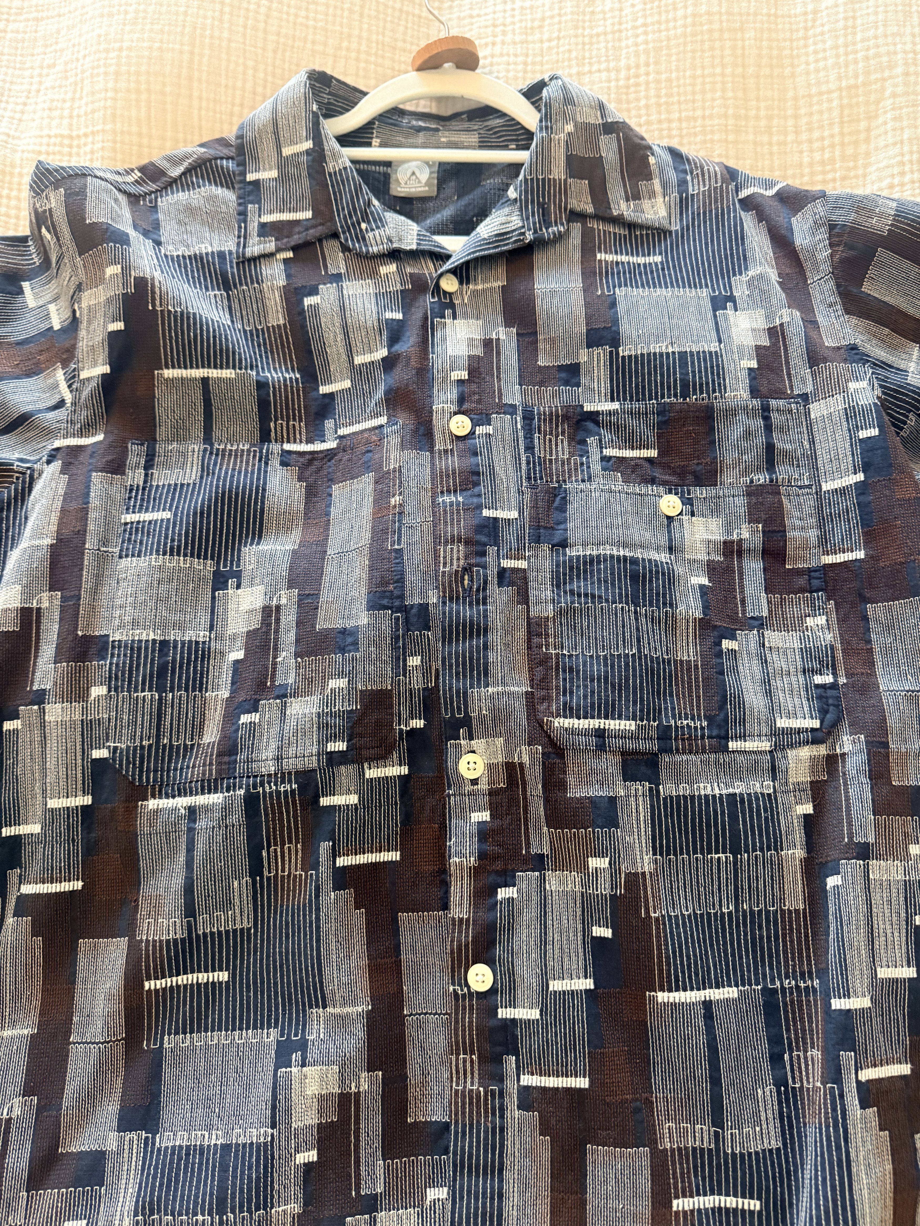 18 East PILCHUCK WORK SHIRT - EMBROIDERED COTTON MICRO RIPSTOP Size US L / EU 52-54 / 3 - 2 Thumbnail