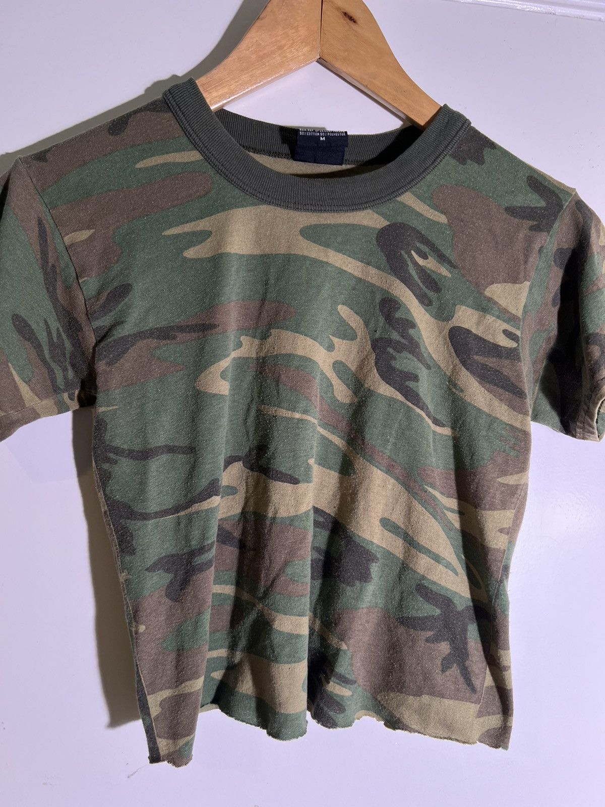 Vintage 90’s Y2K 2000’s VTG Vintage JR.G.I. Camouflage Camo T Shirt Size US M / EU 48-50 / 2 - 3 Thumbnail