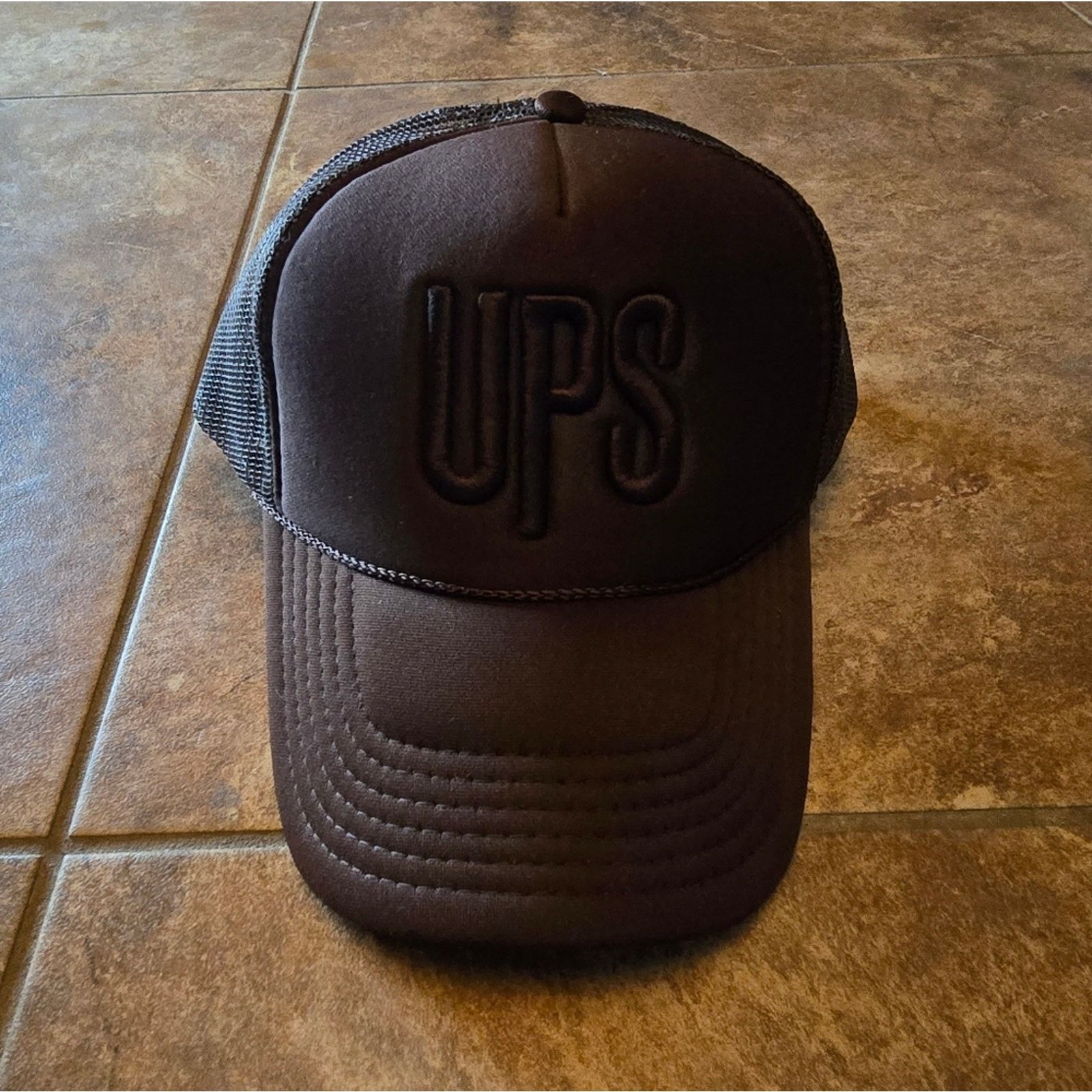 Otto Dark Brown | UPS | Classic Trucker Hat Size ONE SIZE - 2 Thumbnail