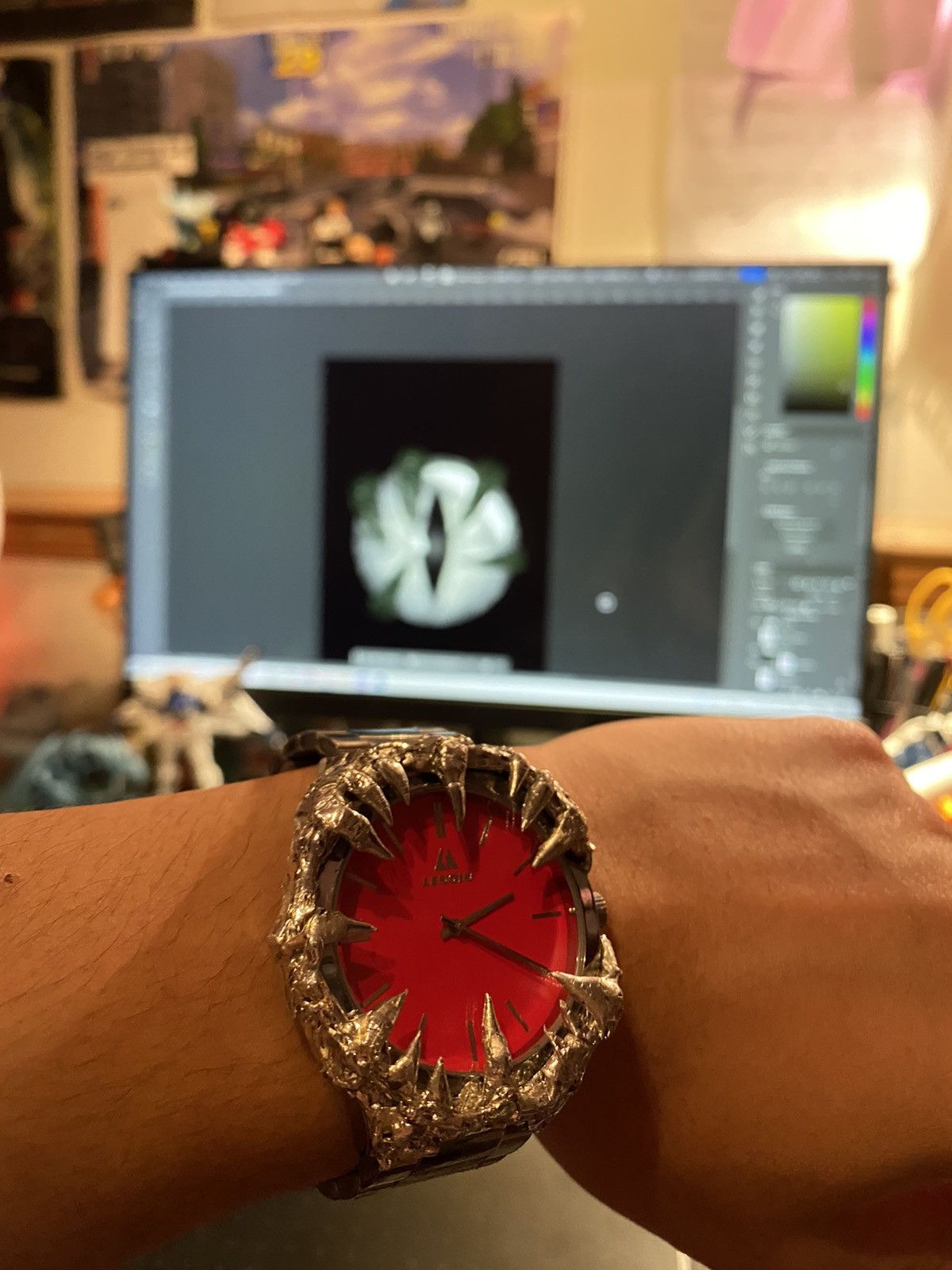 Homemade Red watch Size ONE SIZE - 2 Thumbnail