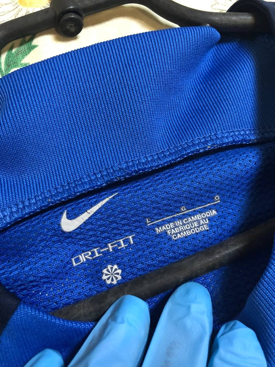 Nike Vintage Nike Football Training Jersey Size US L / EU 52-54 / 3 - 4 Thumbnail