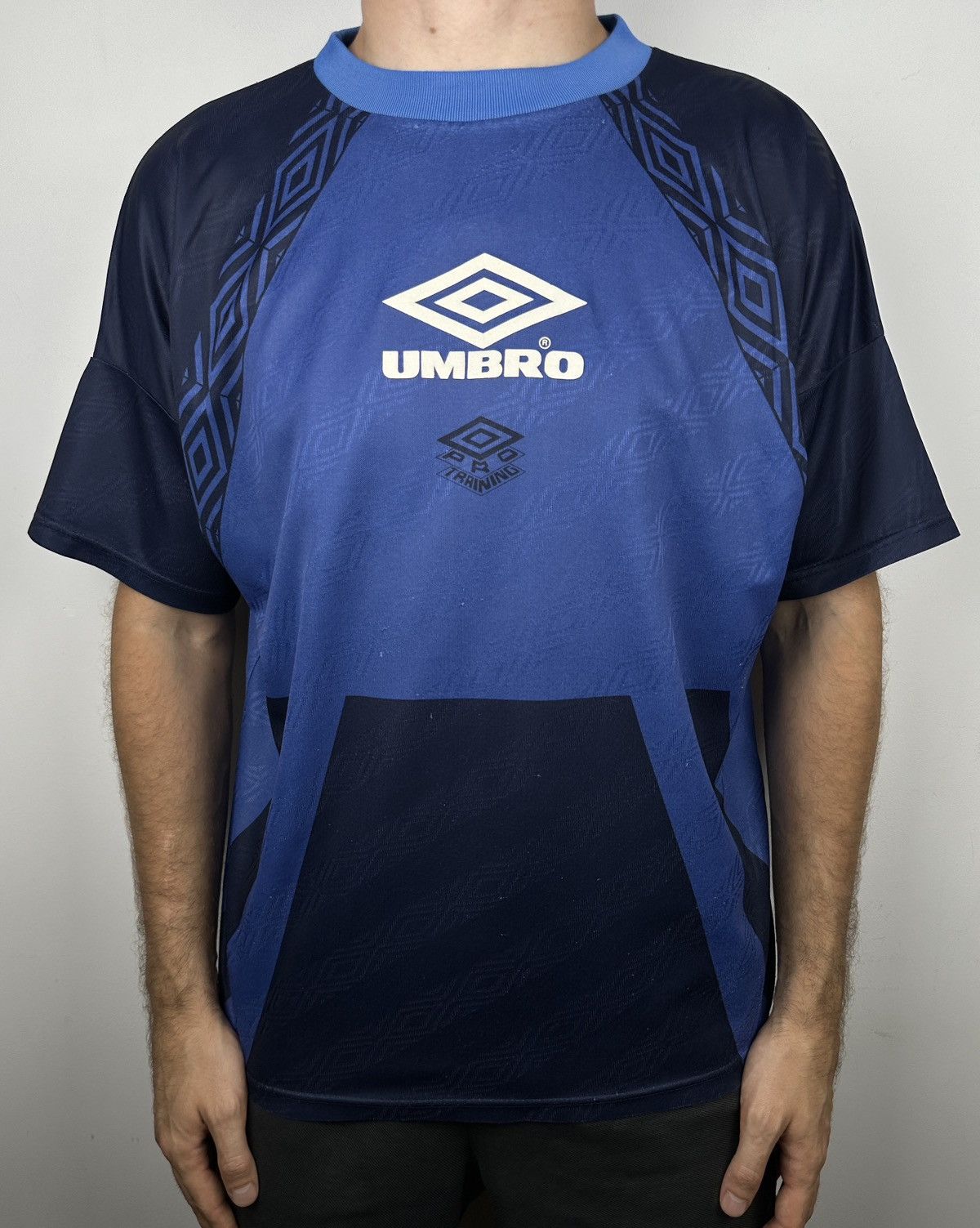 Umbro 90s Vintage Umbro Pro Training Soccer Jersey Football Shirt Size US XL / EU 56 / 4 - 2 Thumbnail