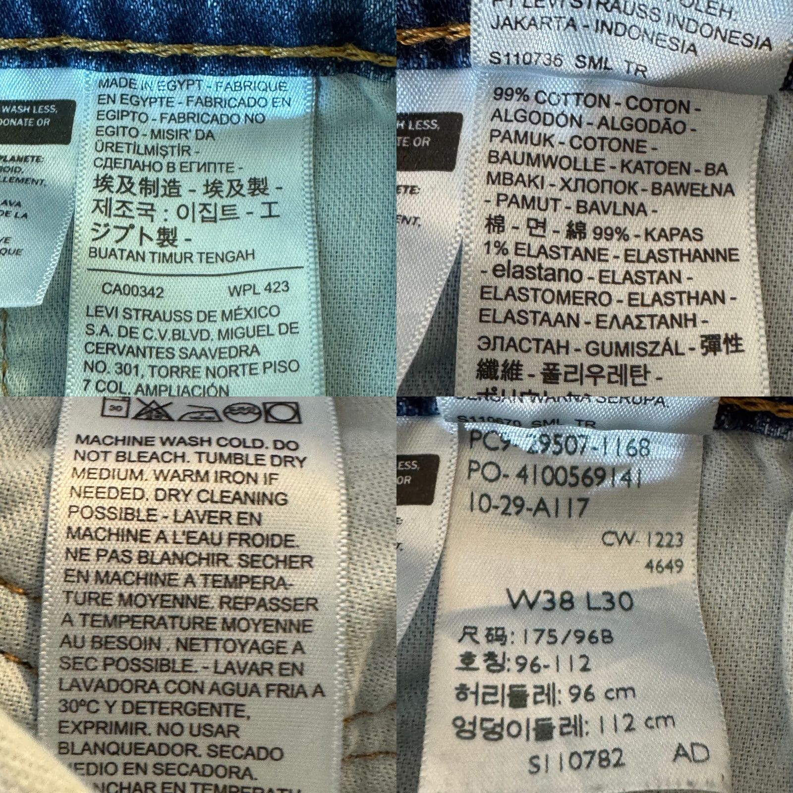 Levi's VINTAGE No Size US 38 / EU 54 - 9 Thumbnail