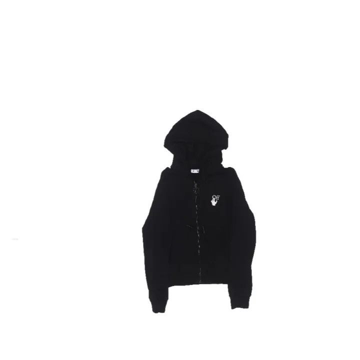 Off-White OFF-WHITE Paint Arrow Graphic Zip Hoodie 0079 Size US M / EU 48-50 / 2 - 1 Thumbnail