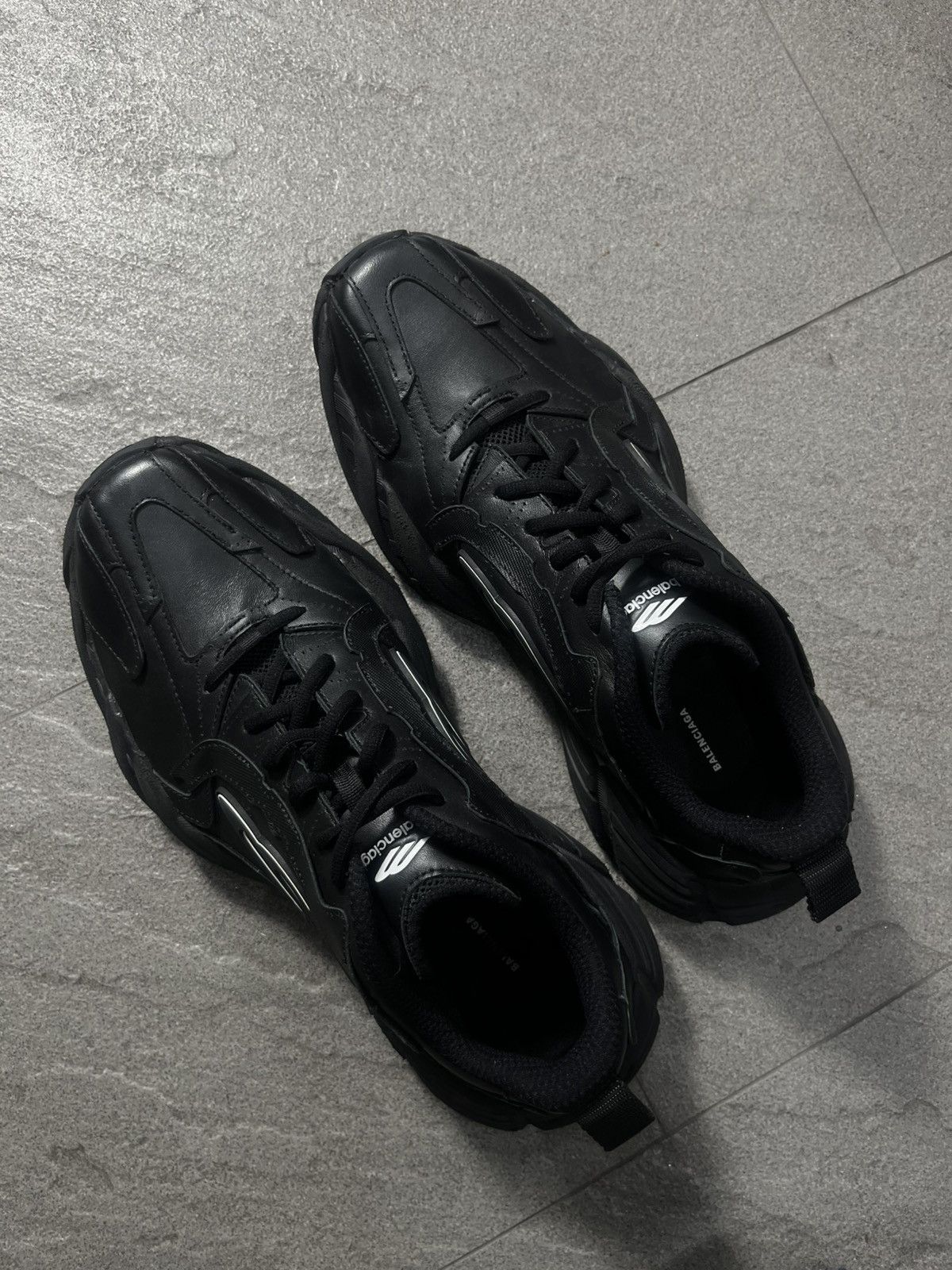 Balenciaga Balenciaga Monday Sneaker Triple Black EU43 Size US 10 / EU 43 - 6 Thumbnail