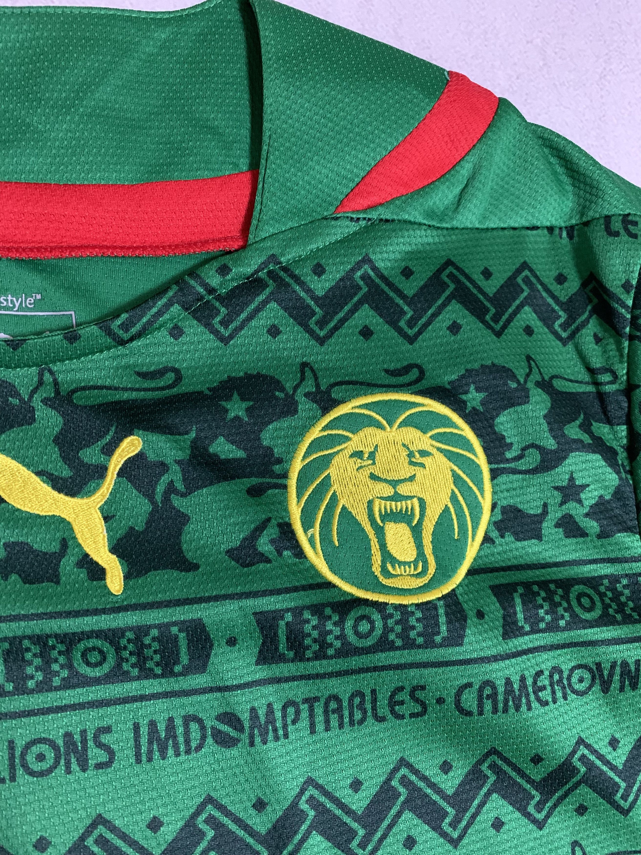 Puma × Vintage Cameroun Jersey 2014 Fifa World Cup Puma T Shirt Rare Size US S / EU 44-46 / 1 - 5 Thumbnail