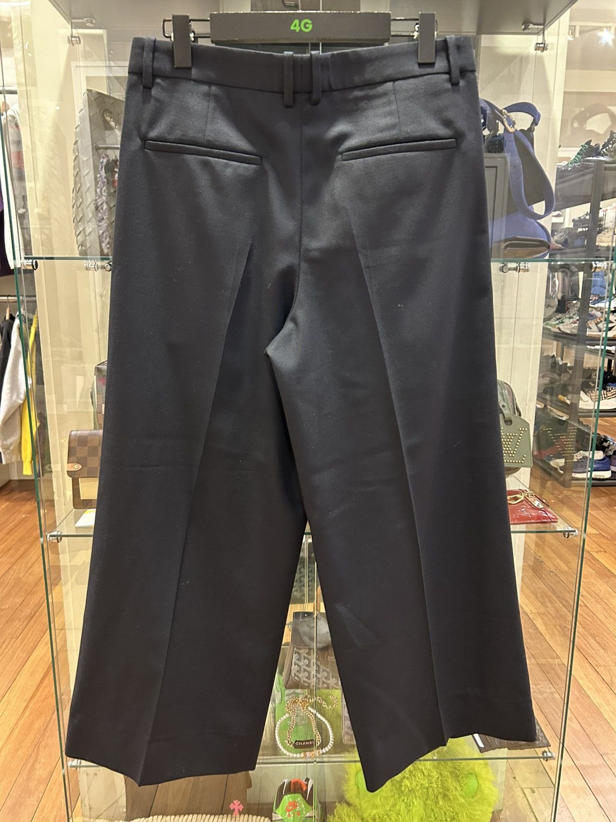 Saint Laurent Paris Saint Laurent Wide Leg Pants Size US 32 / EU 48 - 2 Thumbnail