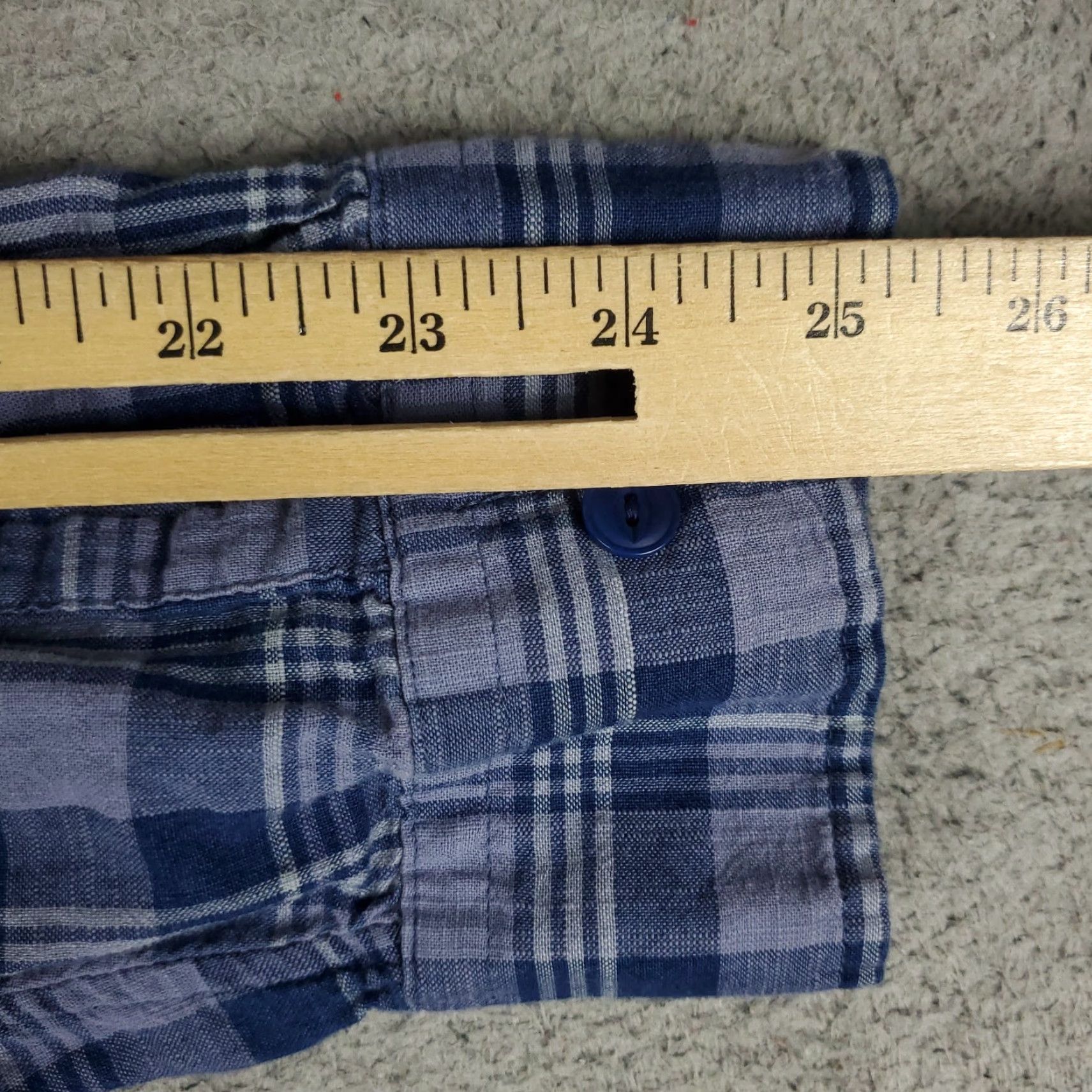 Vineyard Vines Vineyard Vines Shirt Mens XL Blue Plaid Slim Fit Button Up Long Sleeve Size US XL / EU 56 / 4 - 6 Thumbnail