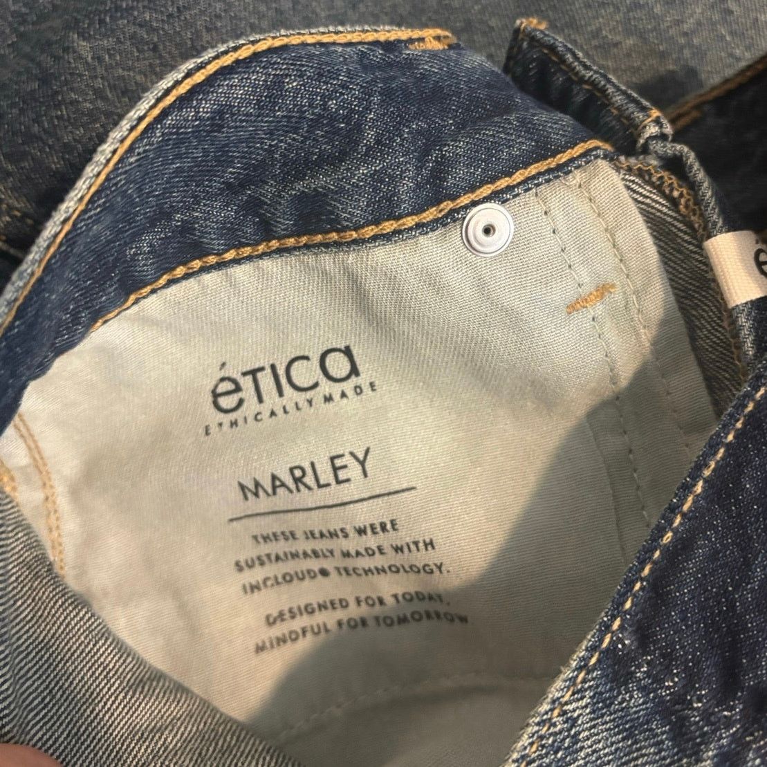 ETICA NWT Etica X Anthropologie Marley Ultra High Rise Jean 28 Size 28" / US 6 / IT 42 - 8 Thumbnail